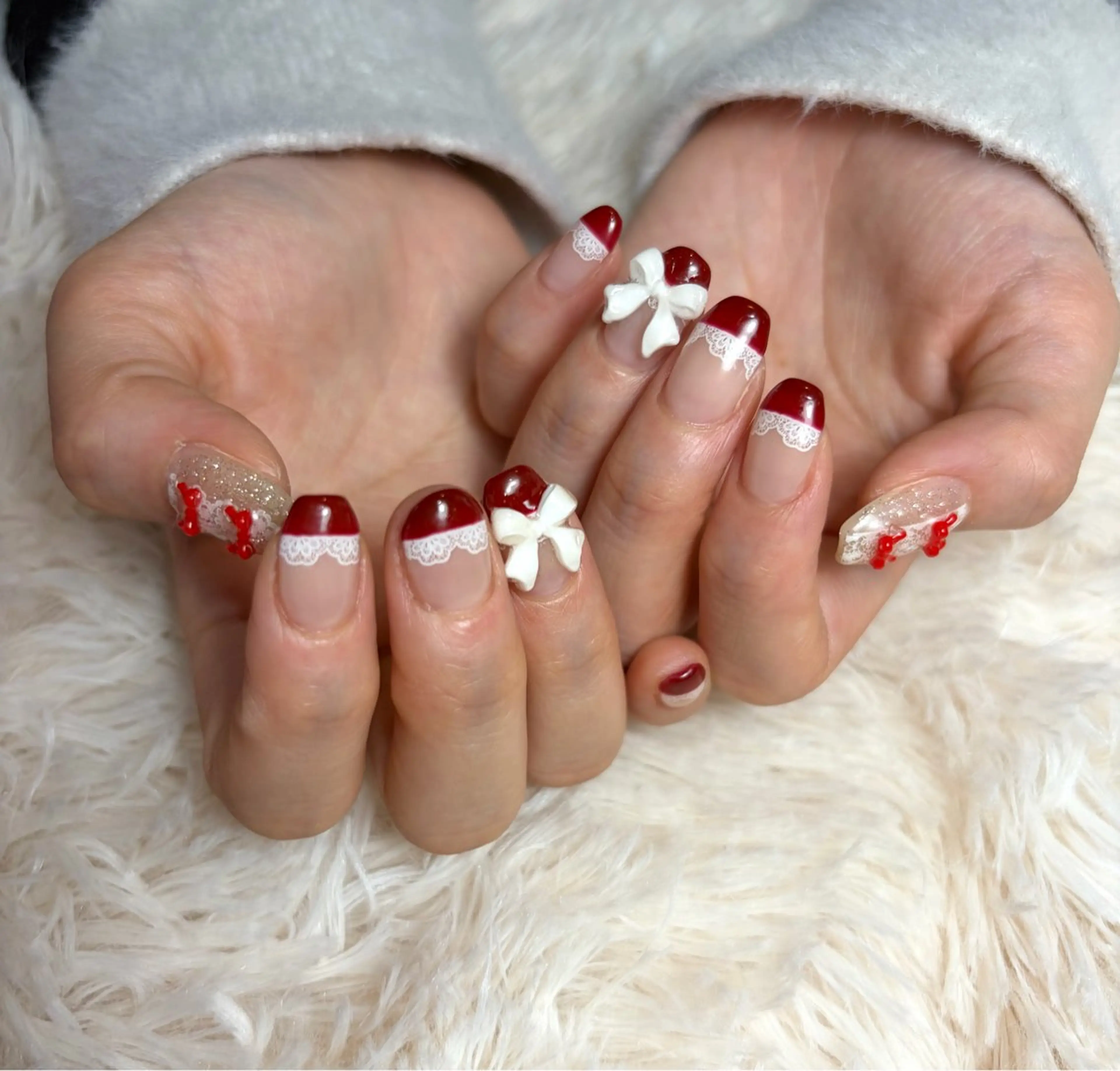 ネイル ハンドネイル plus j ゆう˚ʚ♡ɞ˚のネイルデザイン