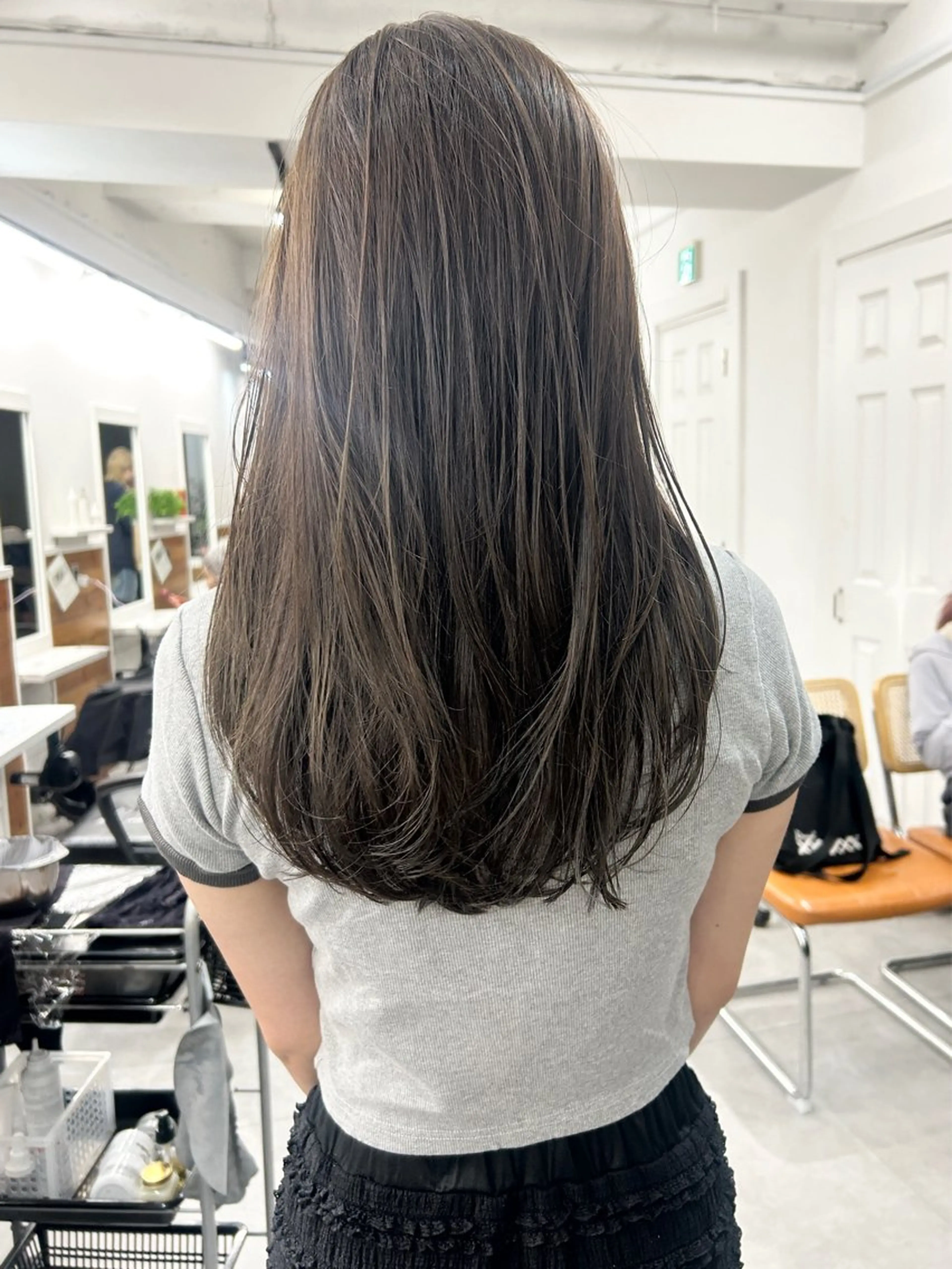 ロング カラー レイヤーボブ/ 艶カラー/サナ🌼のヘアスタイル