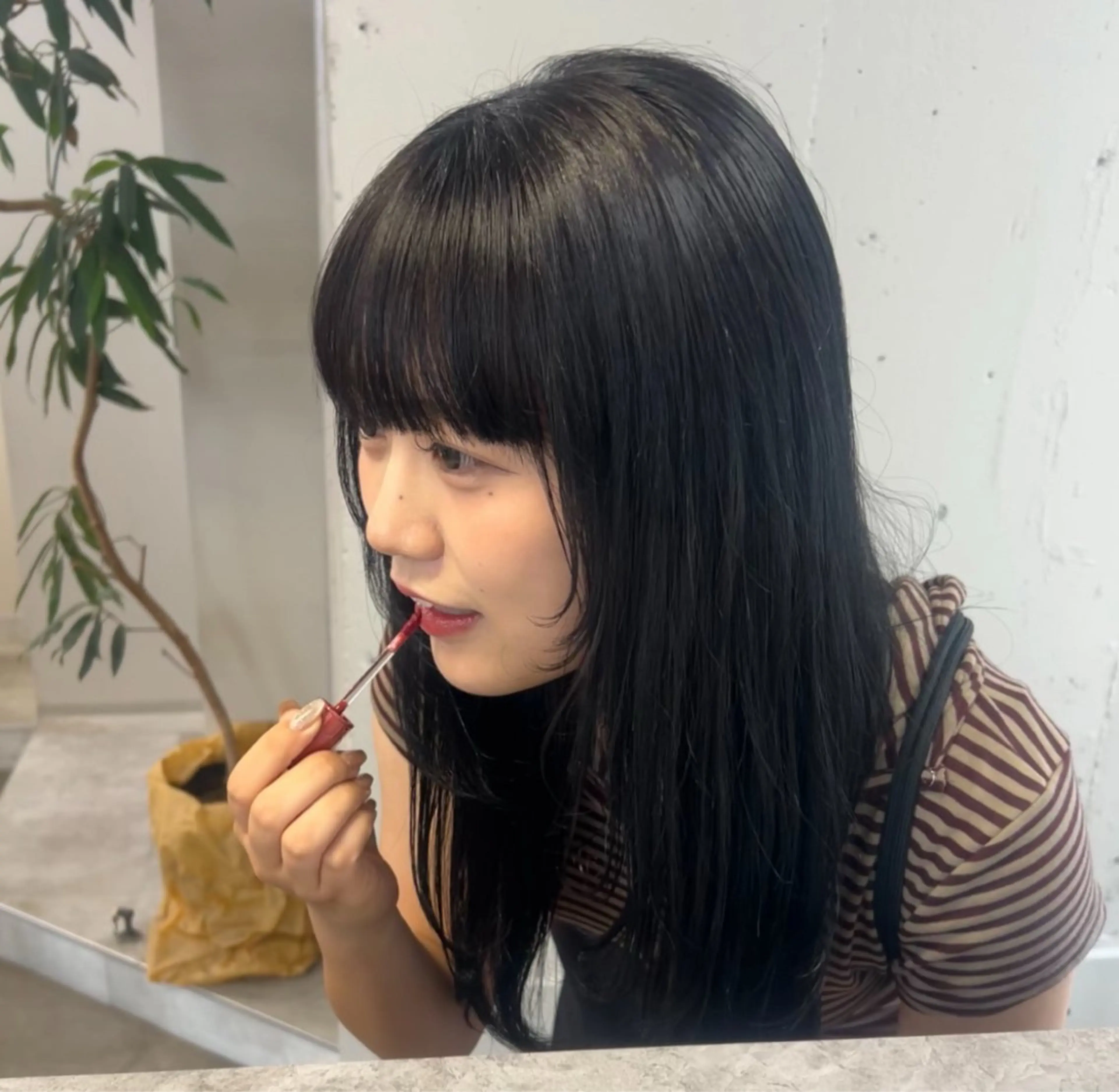 【カットモデル🌷リターンクーポン】透明感colorしたい方・暗くしたい方✨/ワンカラーの写真