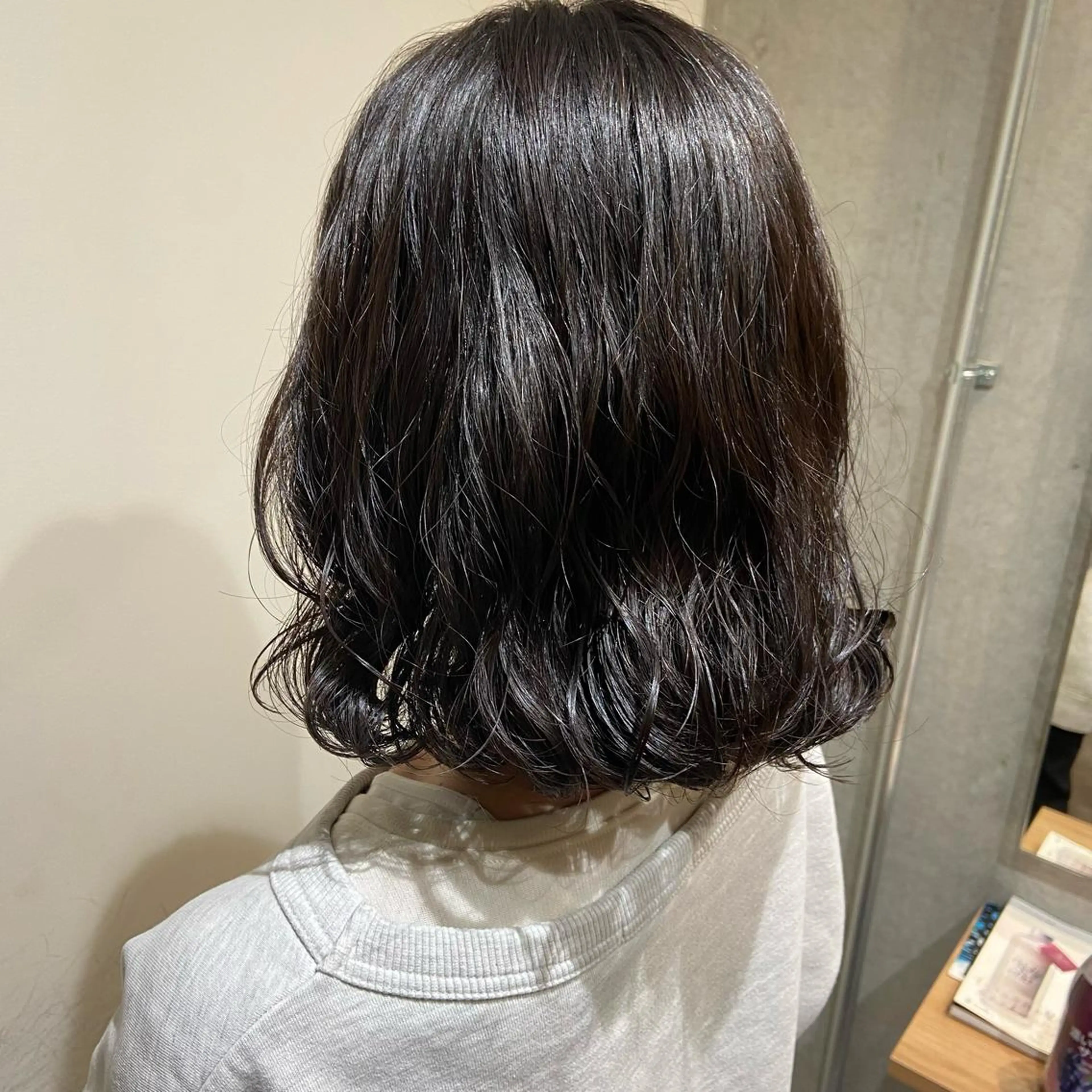 🧂スタイリングを楽に🪡デジタルパーマ🤍の写真