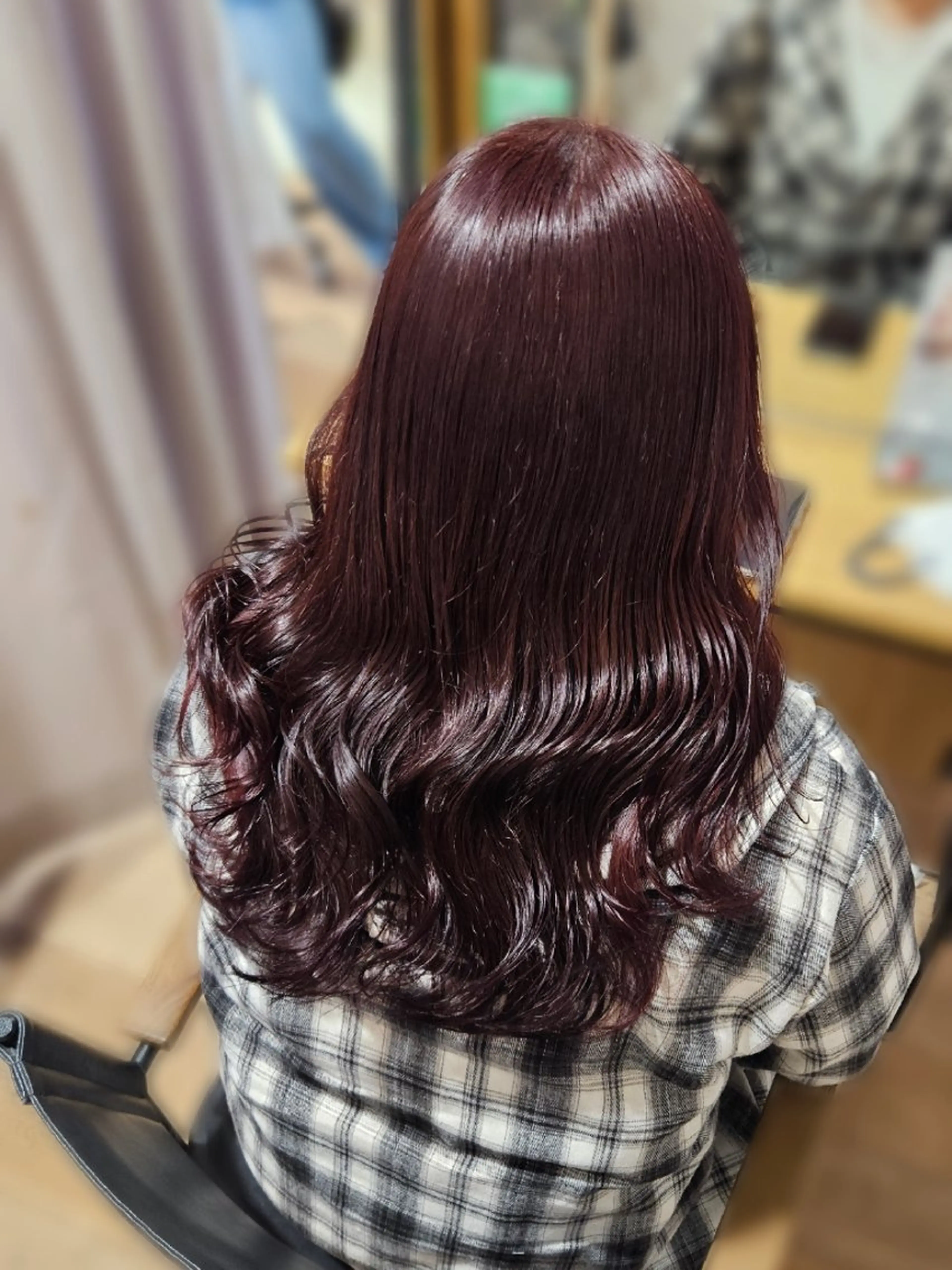 ロング ヘアカラー トリートメント ACTOR所属・外戸口未優利 /ケドグチミユリのヘアスタイル