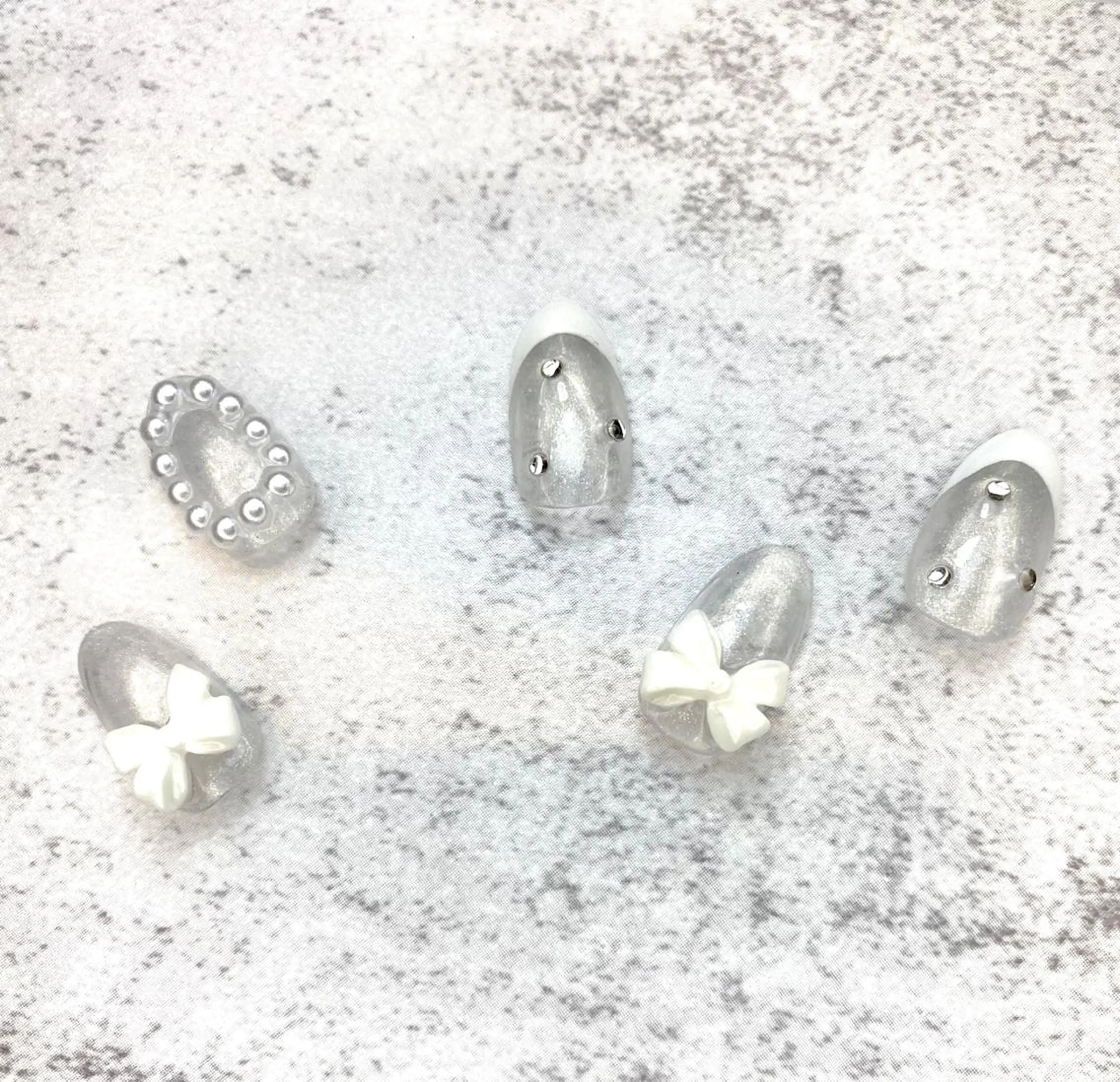 【ハンド】当店韓国風キラキラデザイン定額コース7980円デザイン★20種が選べるの写真