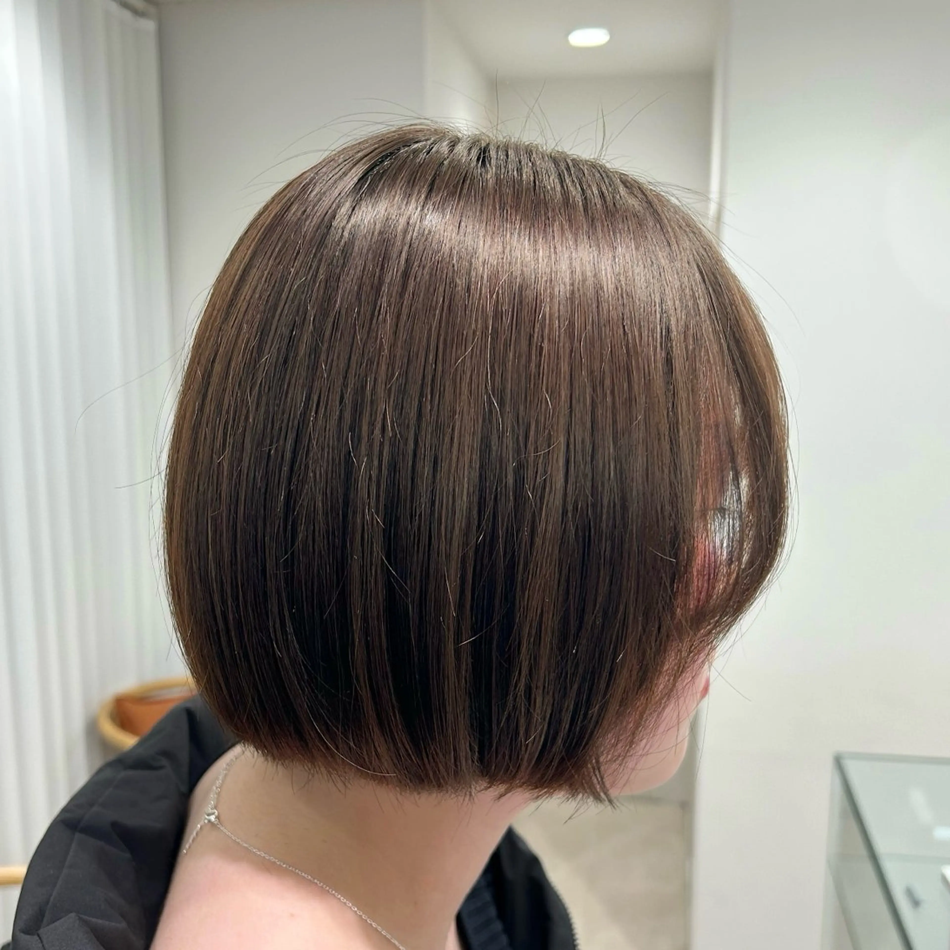 ショート カラー ベージュカラー ブリーチ ダブルカラー ブリーチなしカラー 透明感/ダブルカラー /kazui🐈のヘアスタイル