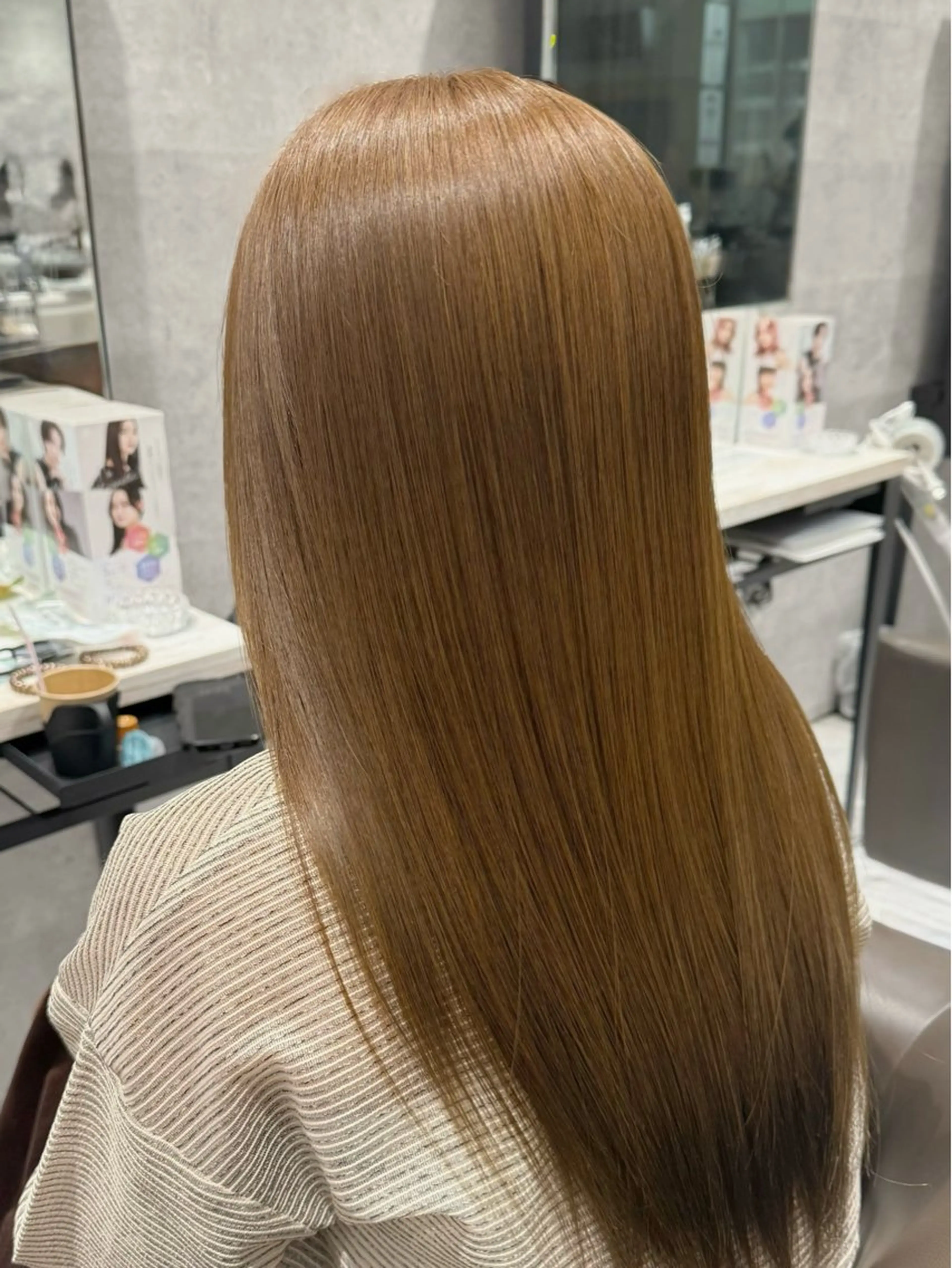 透明感カラー(ブロー込み)✨️の写真