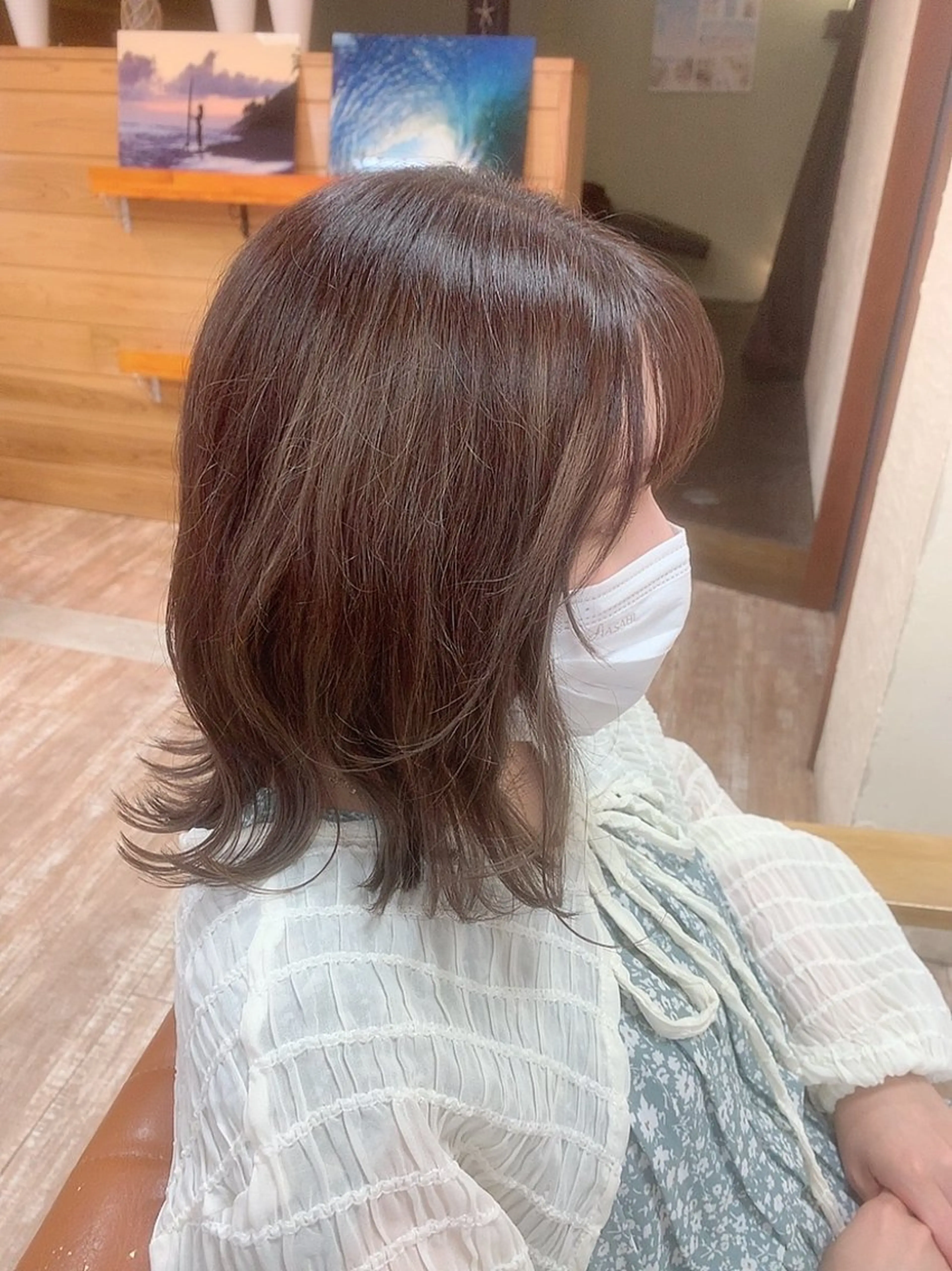 ミディアム カラー ハイライトカラー ハイライト 瀧 葉月のマツエク・マツパデザイン