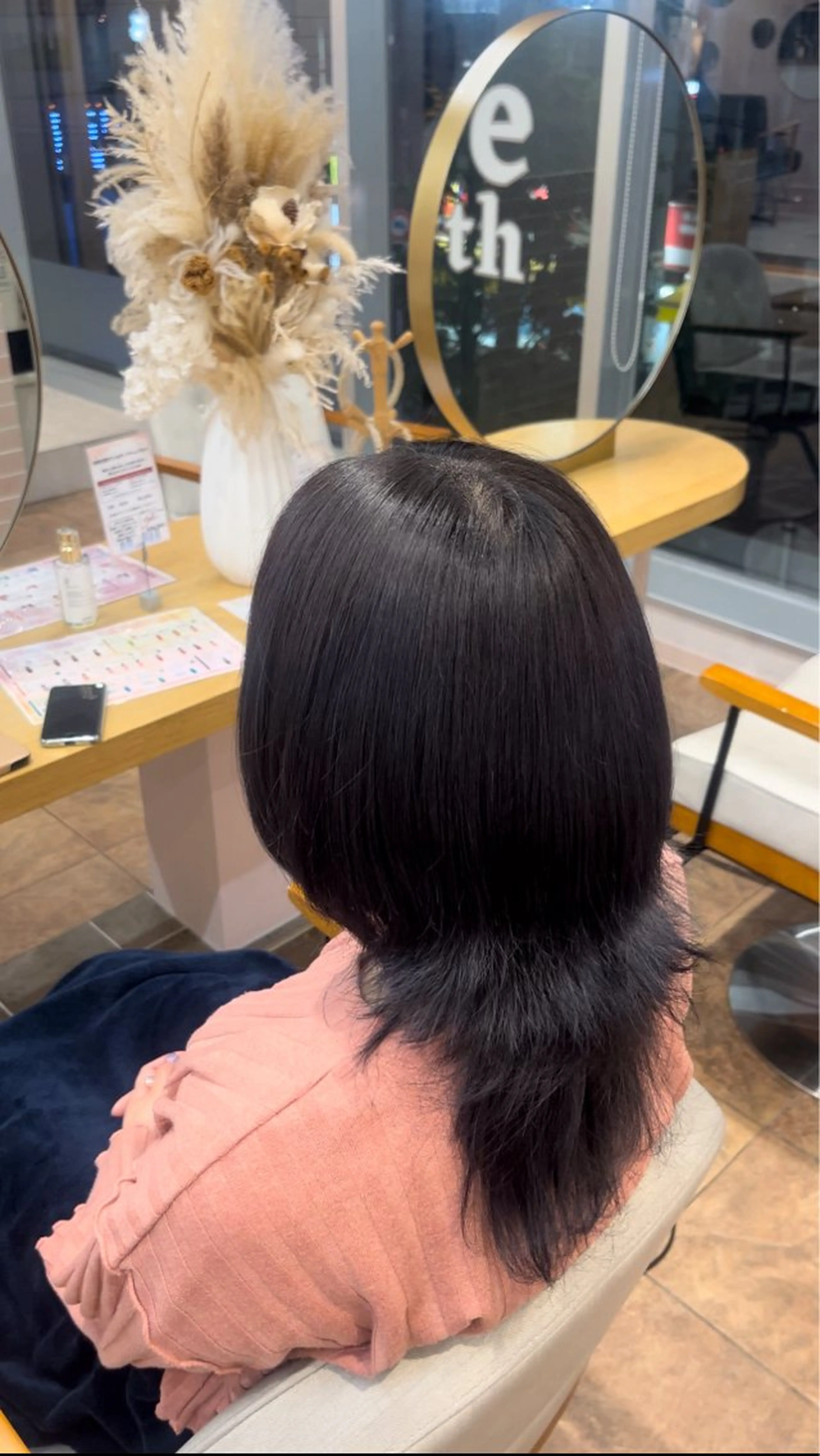 ミディアム カラー ヘアカラー heelSENGAWA所属・heel SENGAWAのヘアスタイル