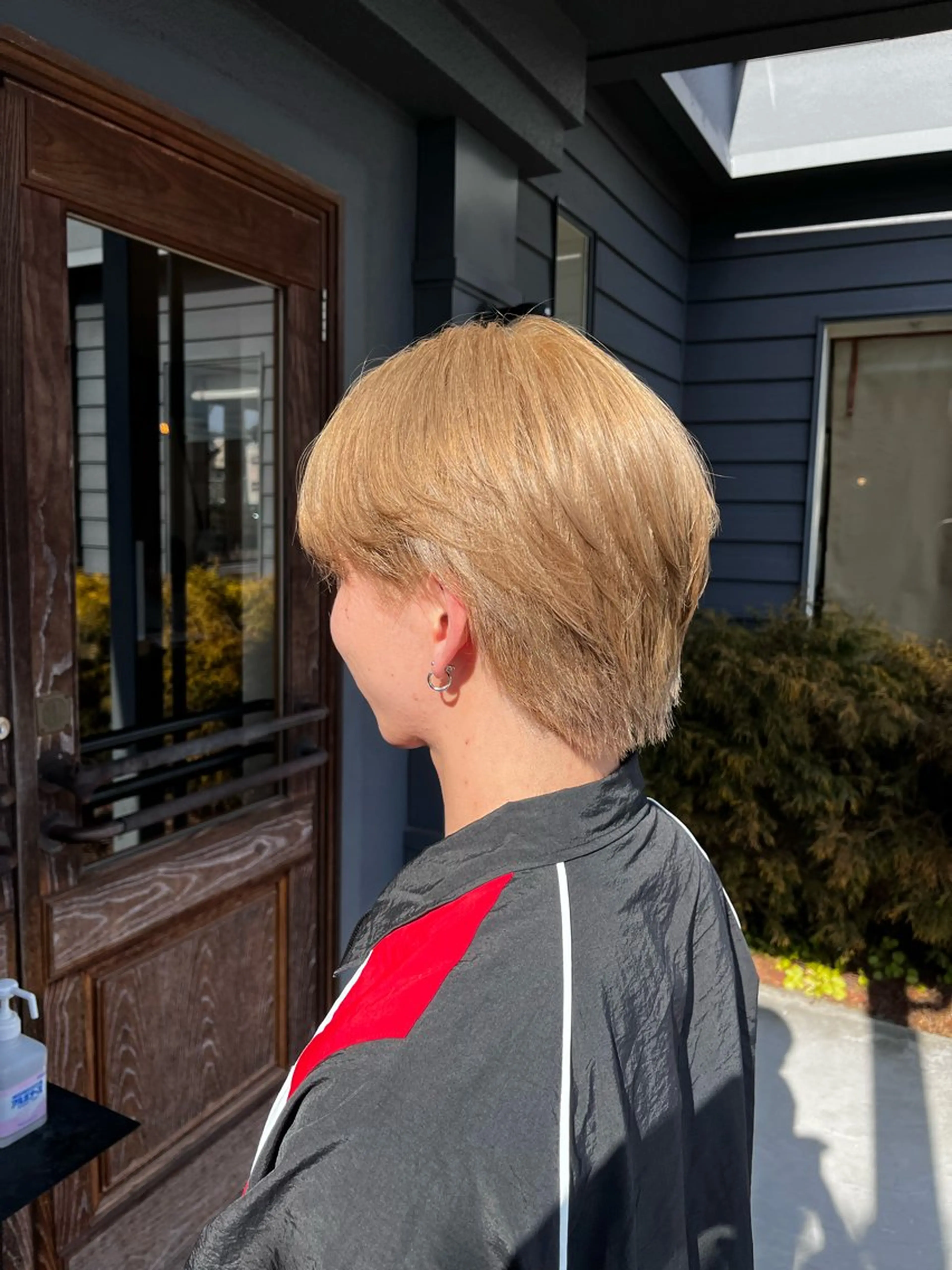 ショート カラー メンズ ヘアカラー ふじわらはゆ/髪質改 善/透明感カラーのヘアスタイル