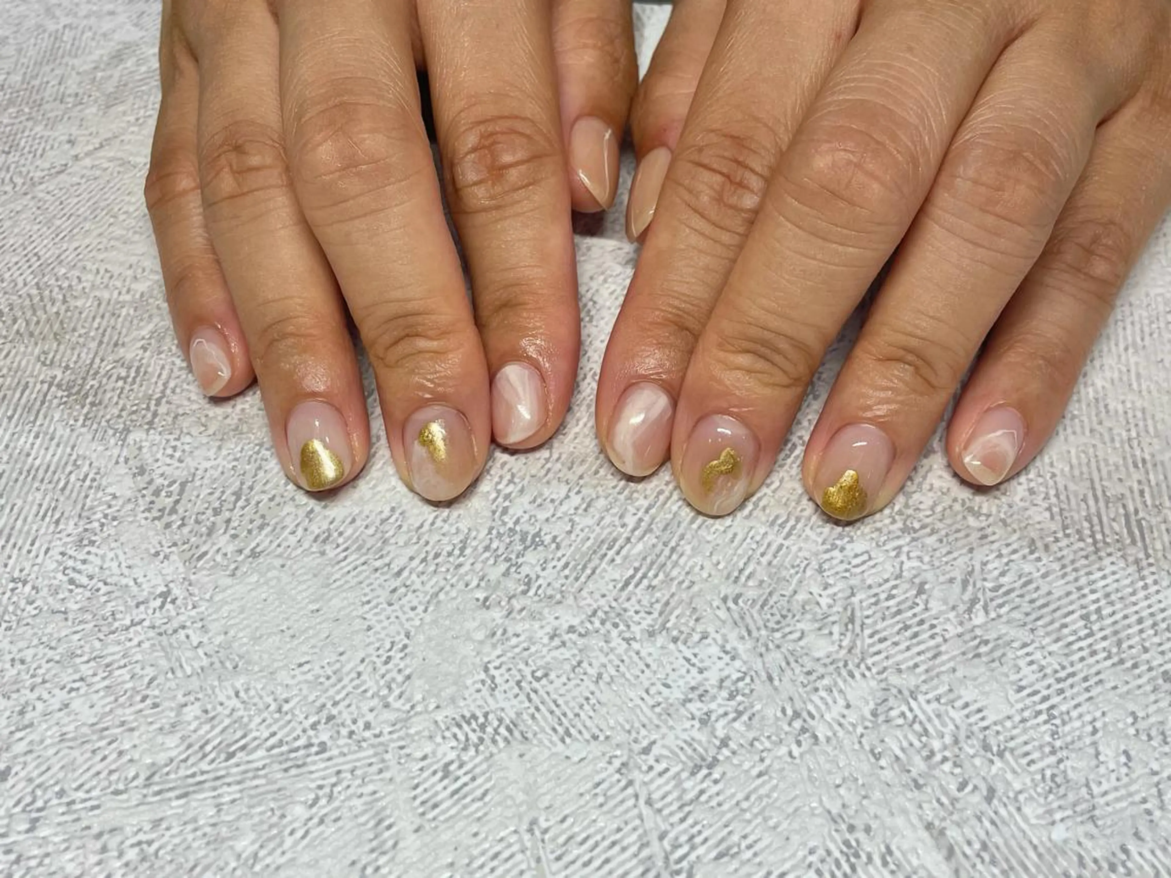 ネイル ニュアンスネイル Nagashima sanaのネイルデザイン