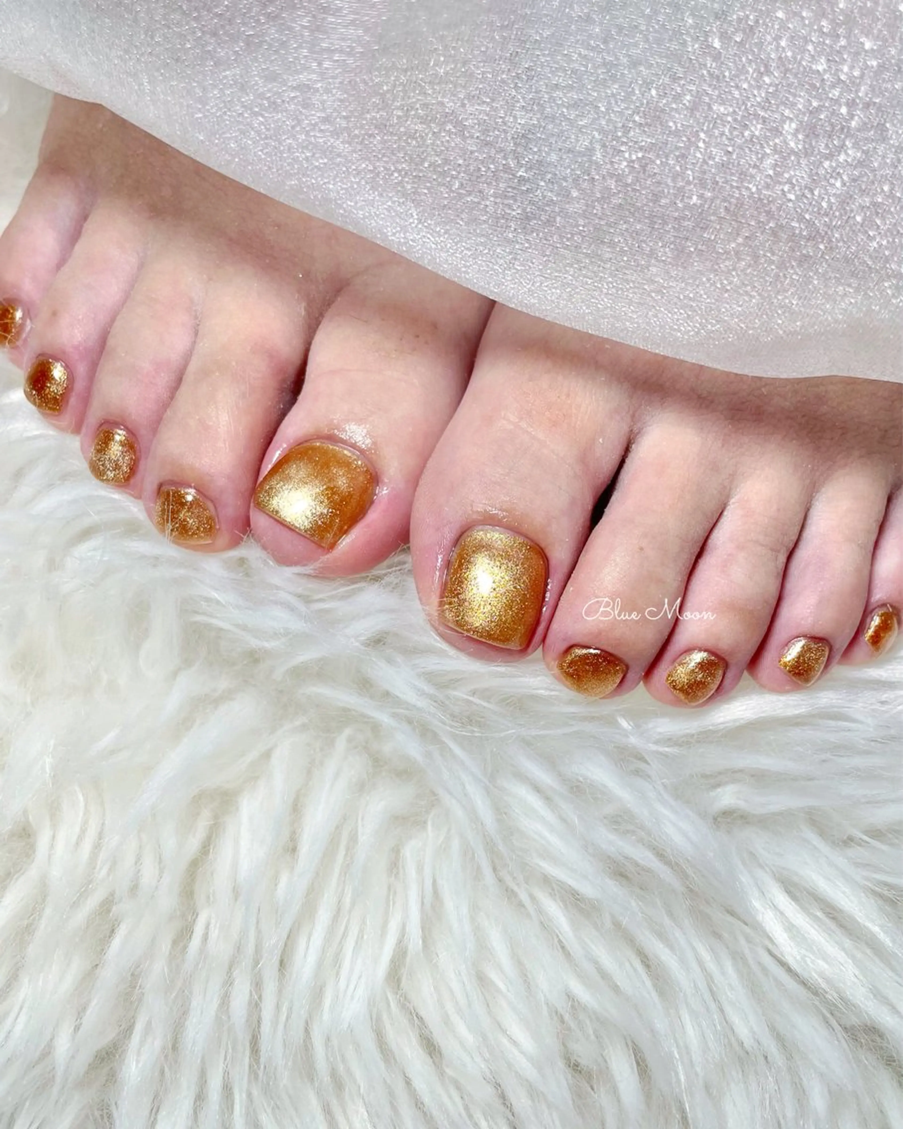 ネイル マグネットネイル ハンドネイル フットネイル ハンドケア nail salon Blue Moonのネイルデザイン