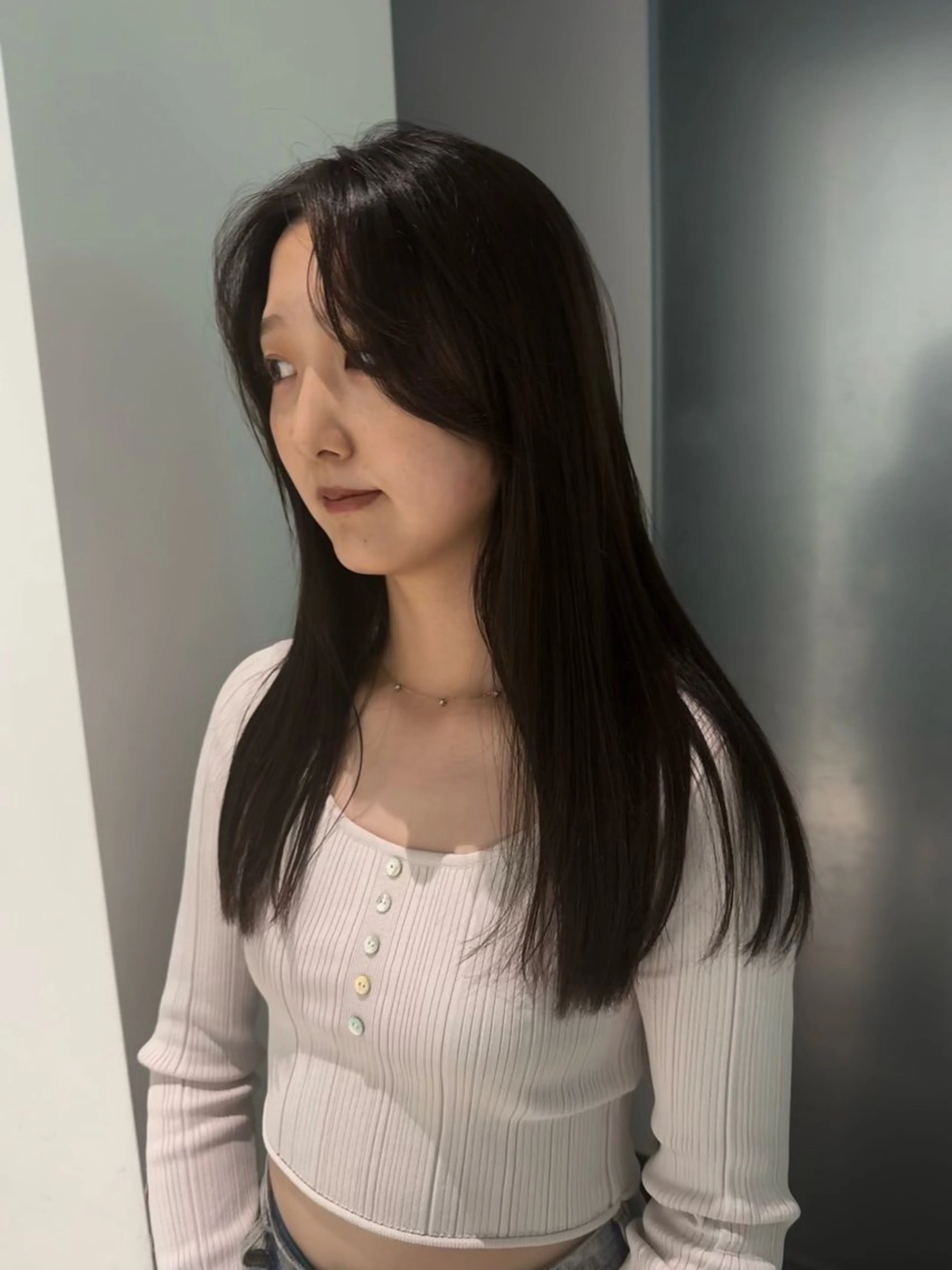 ロング カラー ベージュカラー オリーブベージュ 🫧ブリーチカラー/ ボブ🫧madokaのヘアスタイル