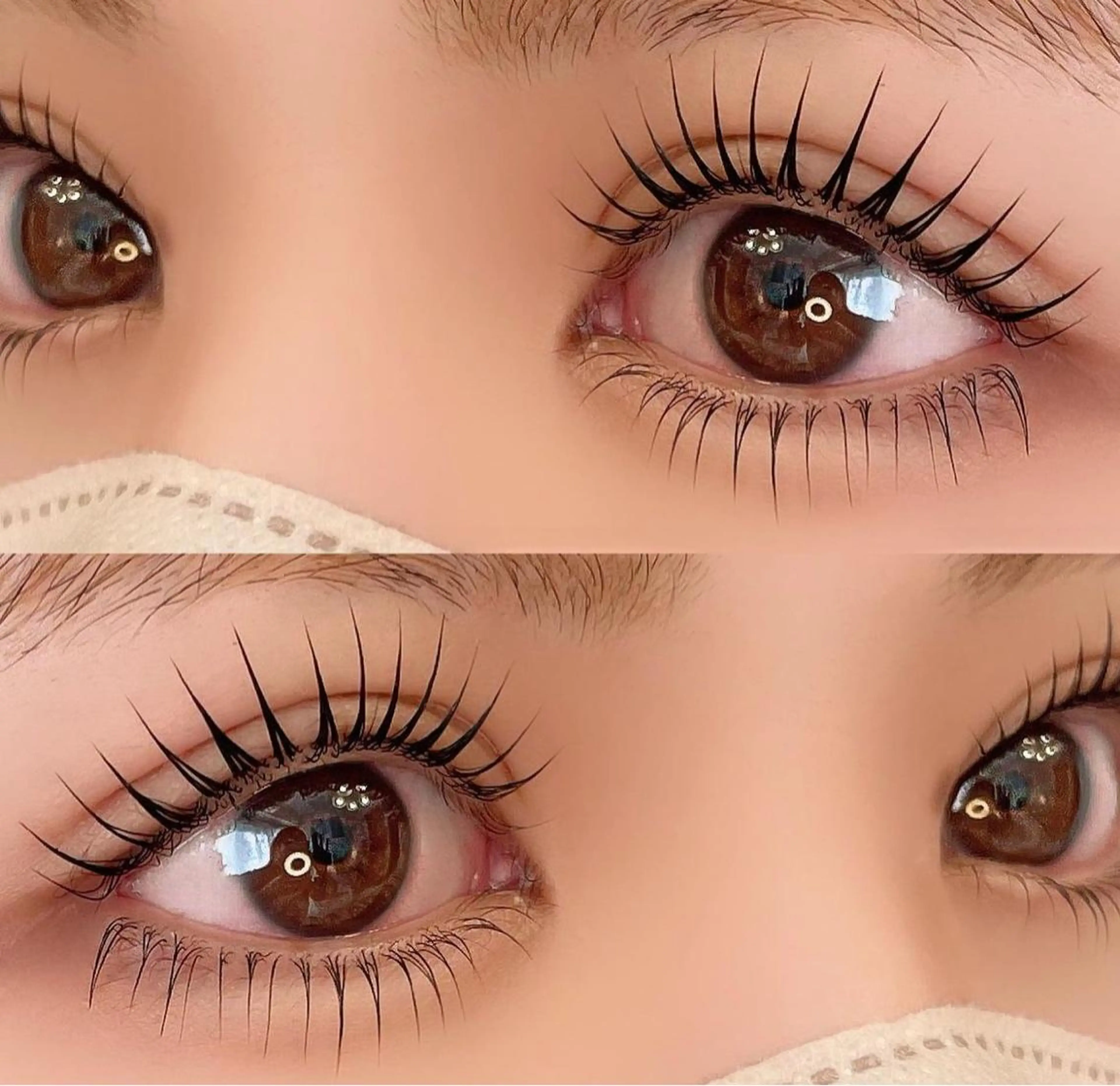 マツエク・マツパ まつげパーマ 下まつげエクステ 目彩🌺 伊藤菜々美のマツエク・マツパデザイン