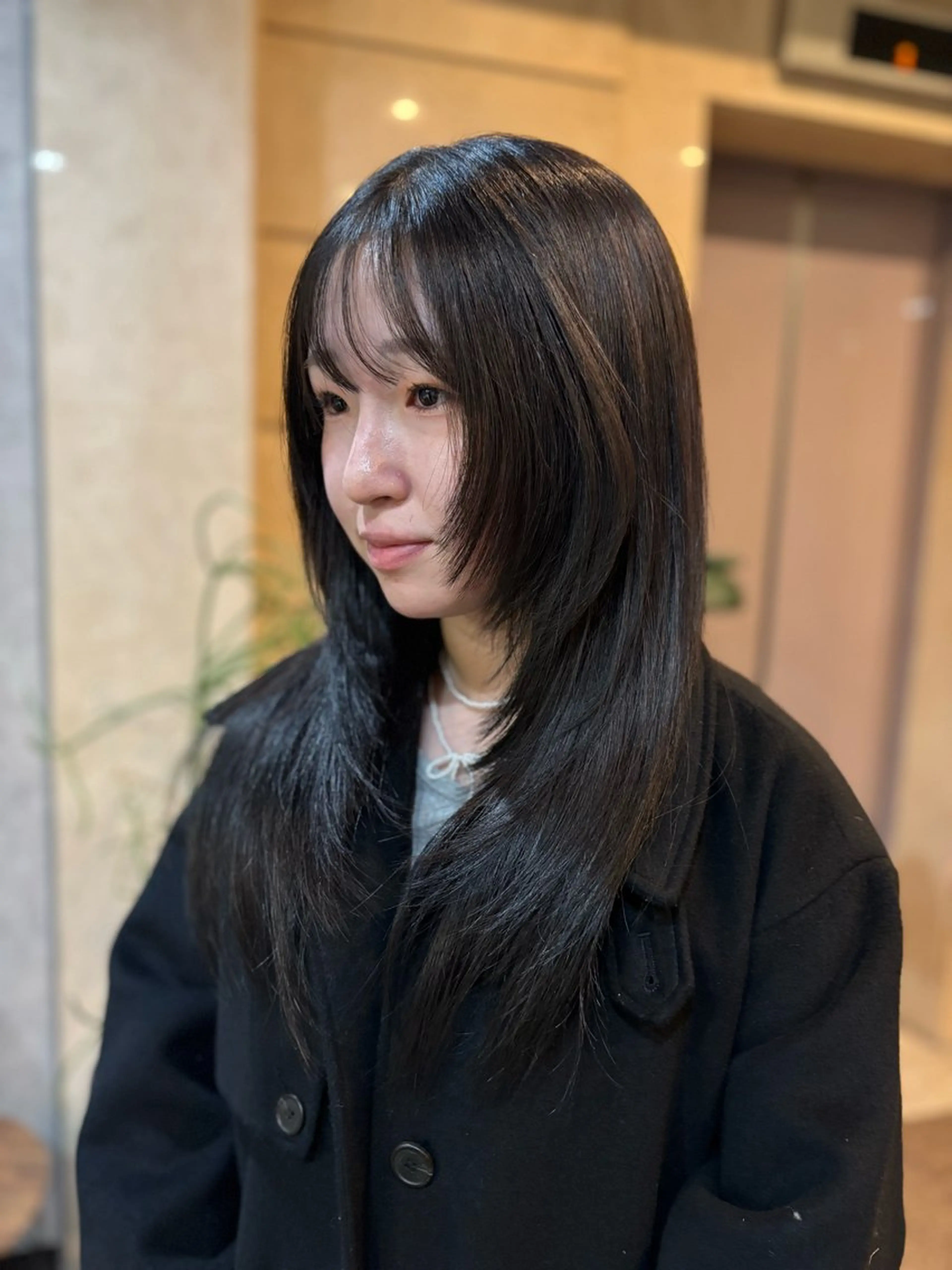 【🌟人気No.1🌟】カット+艶カラー+幹細胞トリートメントの写真