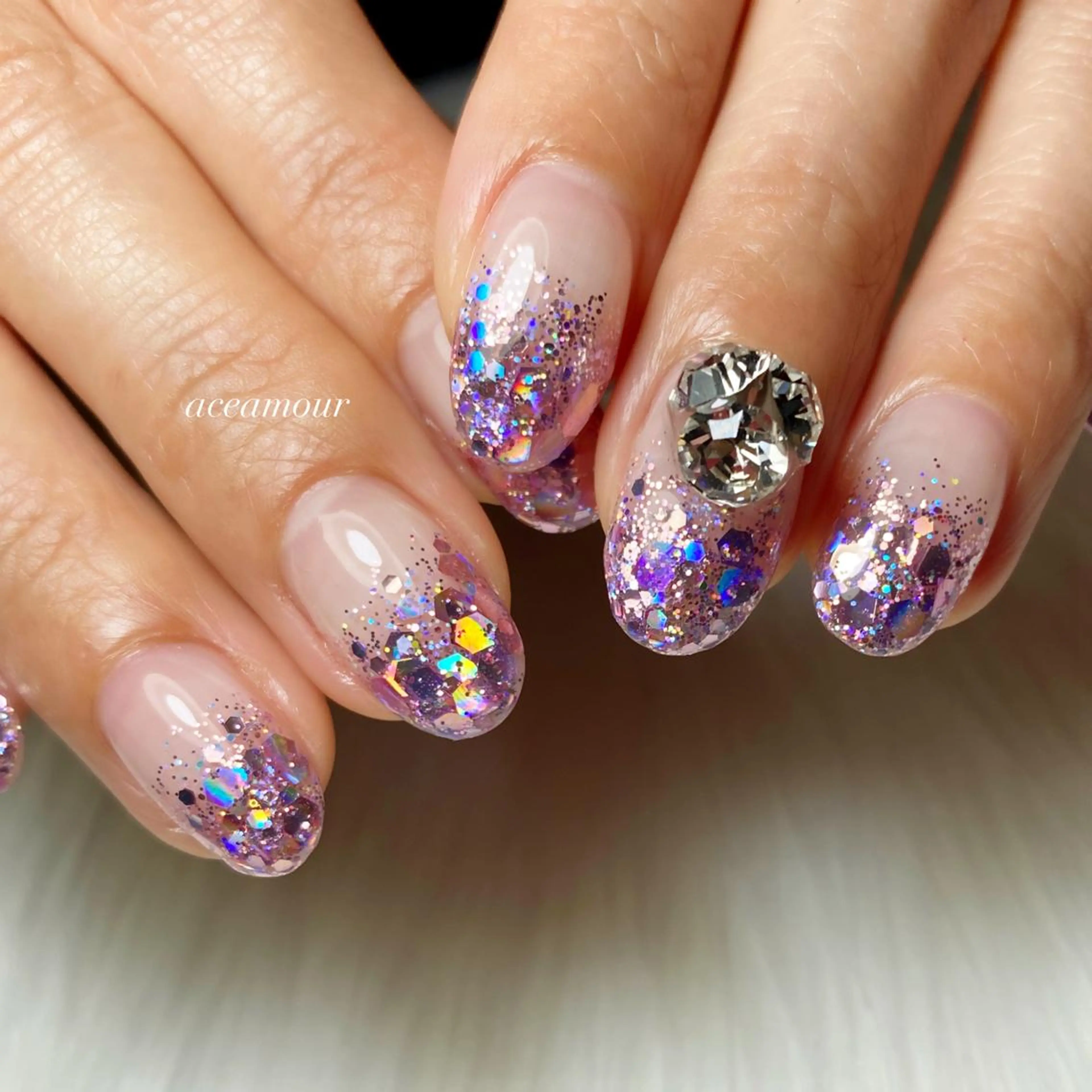 ネイル ネイル/耳つぼ /新ホワイトニングのネイルデザイン