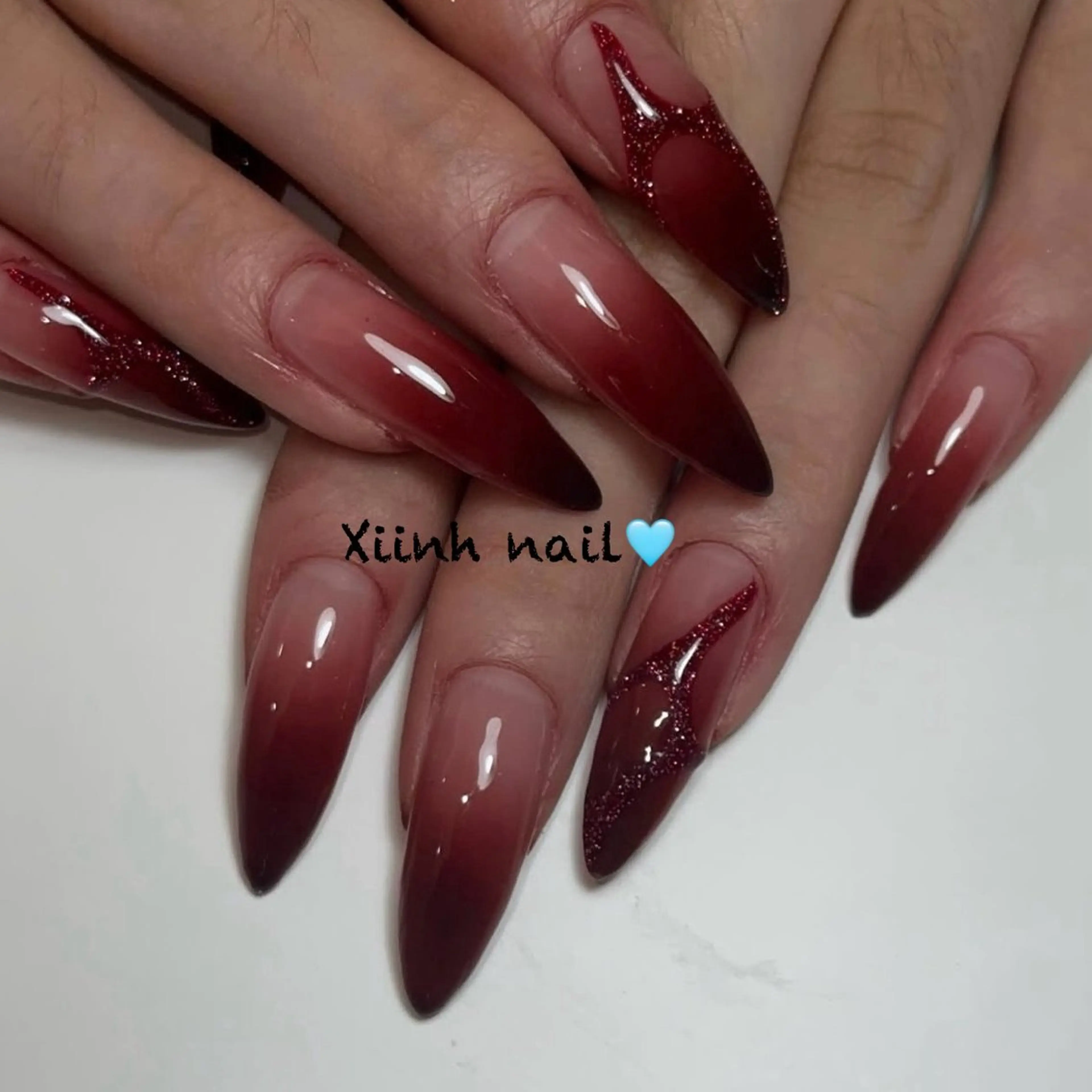 ネイル チークネイル 桜ネイル フットネイル ジェルネイル ハロウィン ハンドネイル XIINH NAIL SALONのネイルデザイン