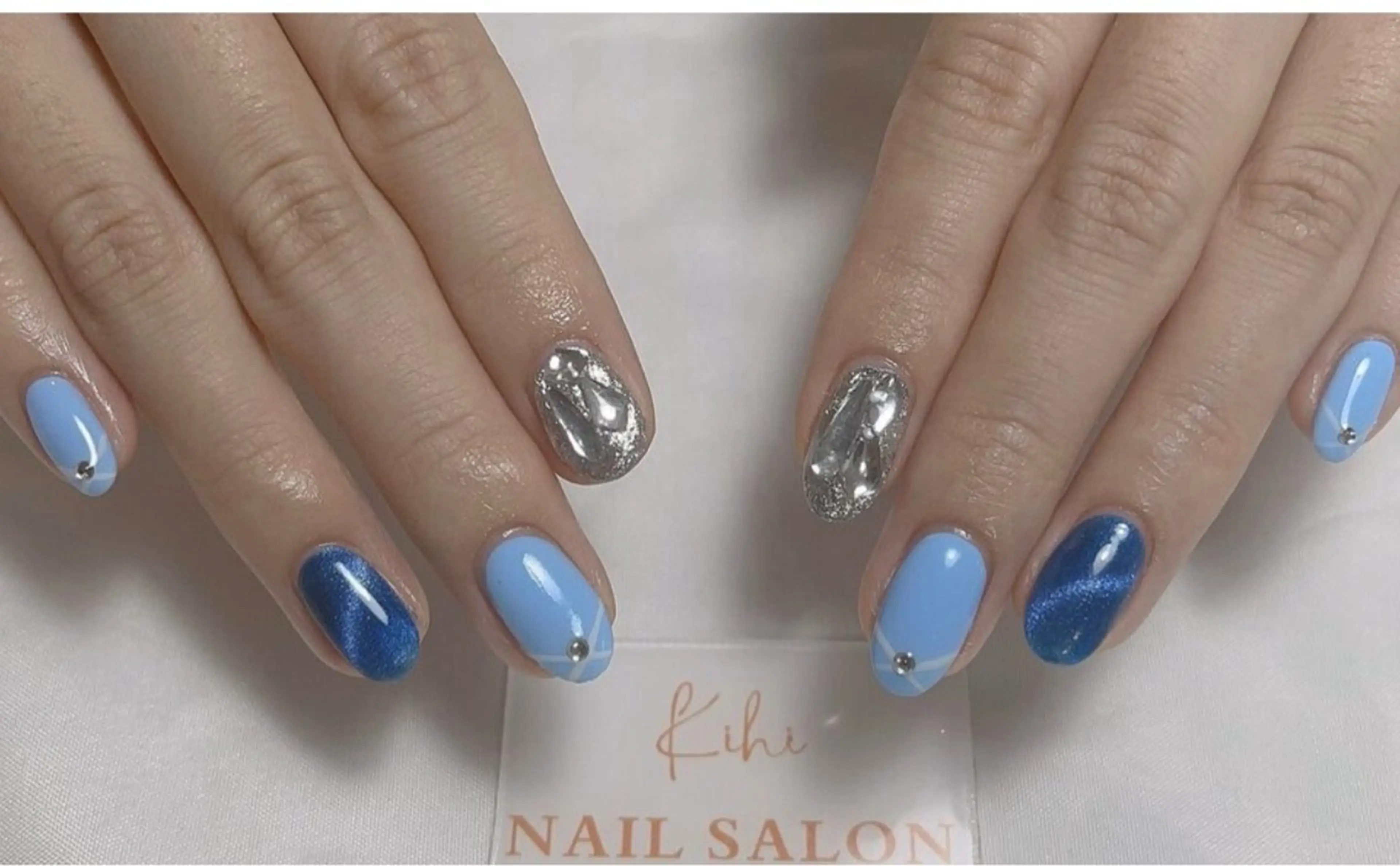 ネイル アートネイル フレンチネイル ジェルネイル グラデーション 韓国ネイル 村中 ハナのネイルデザイン