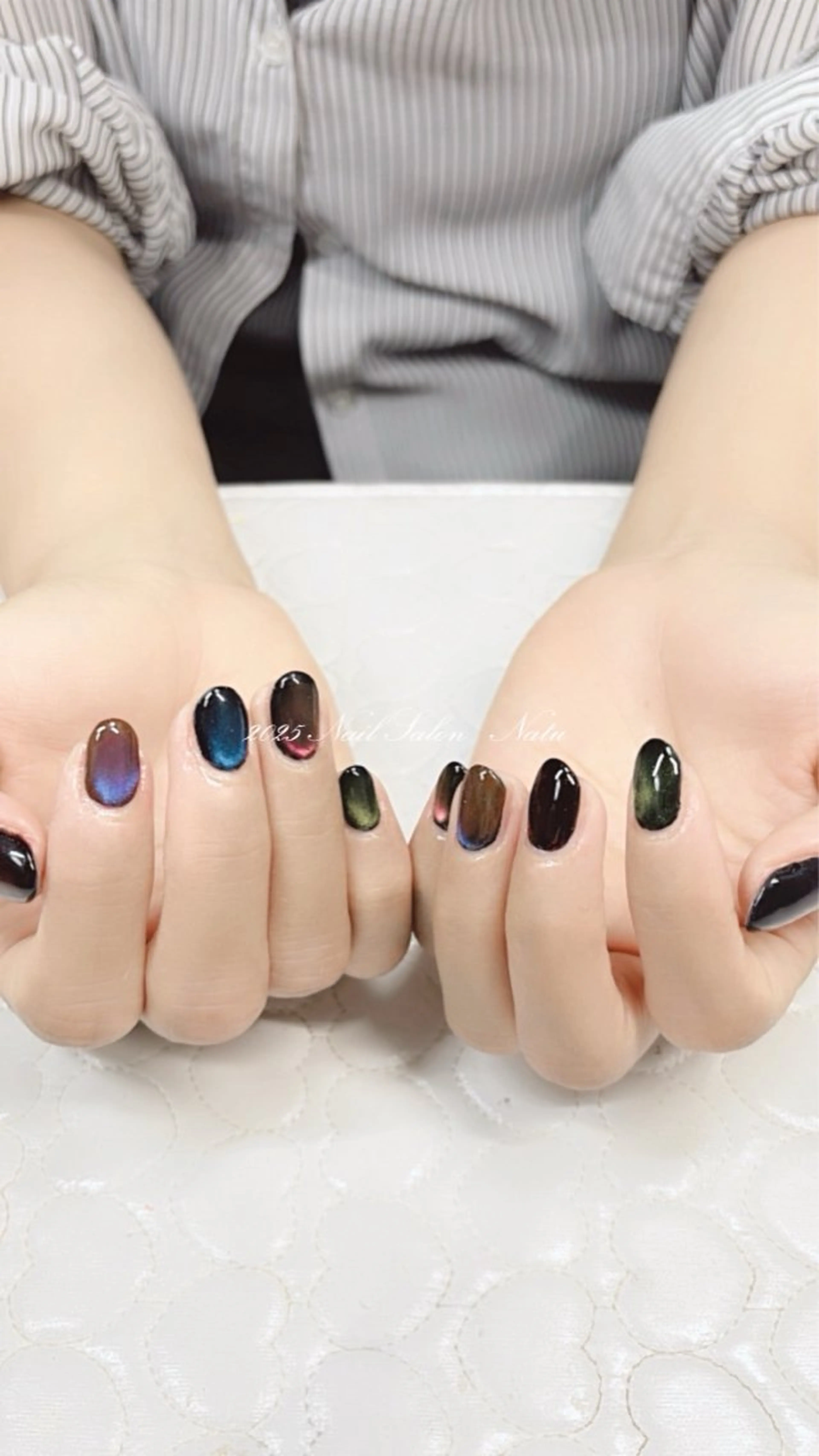 ネイル マグネットネイル nailsalon　 Natuのネイルデザイン