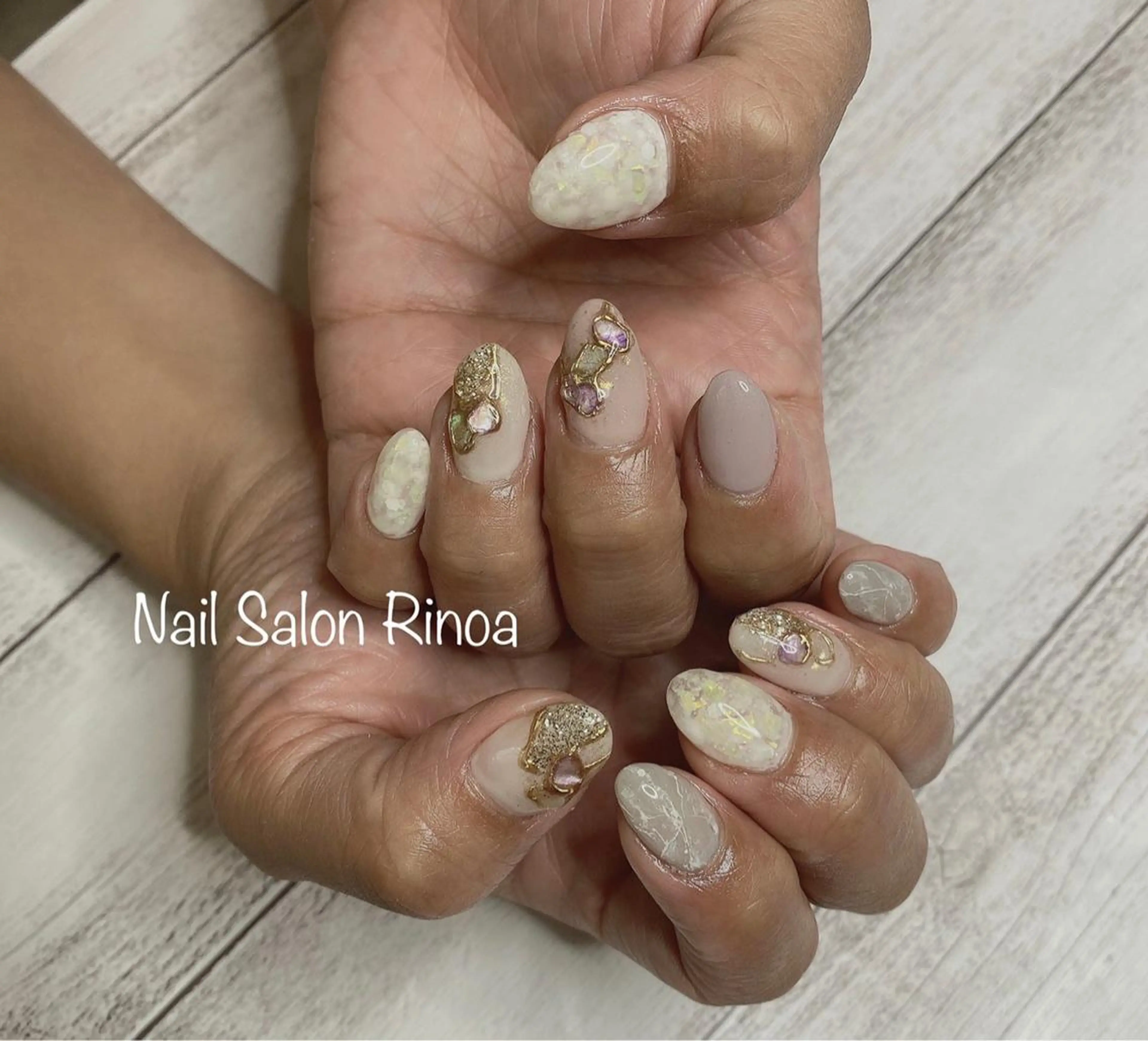 ネイル Nail Salon Rinoaのネイルデザイン