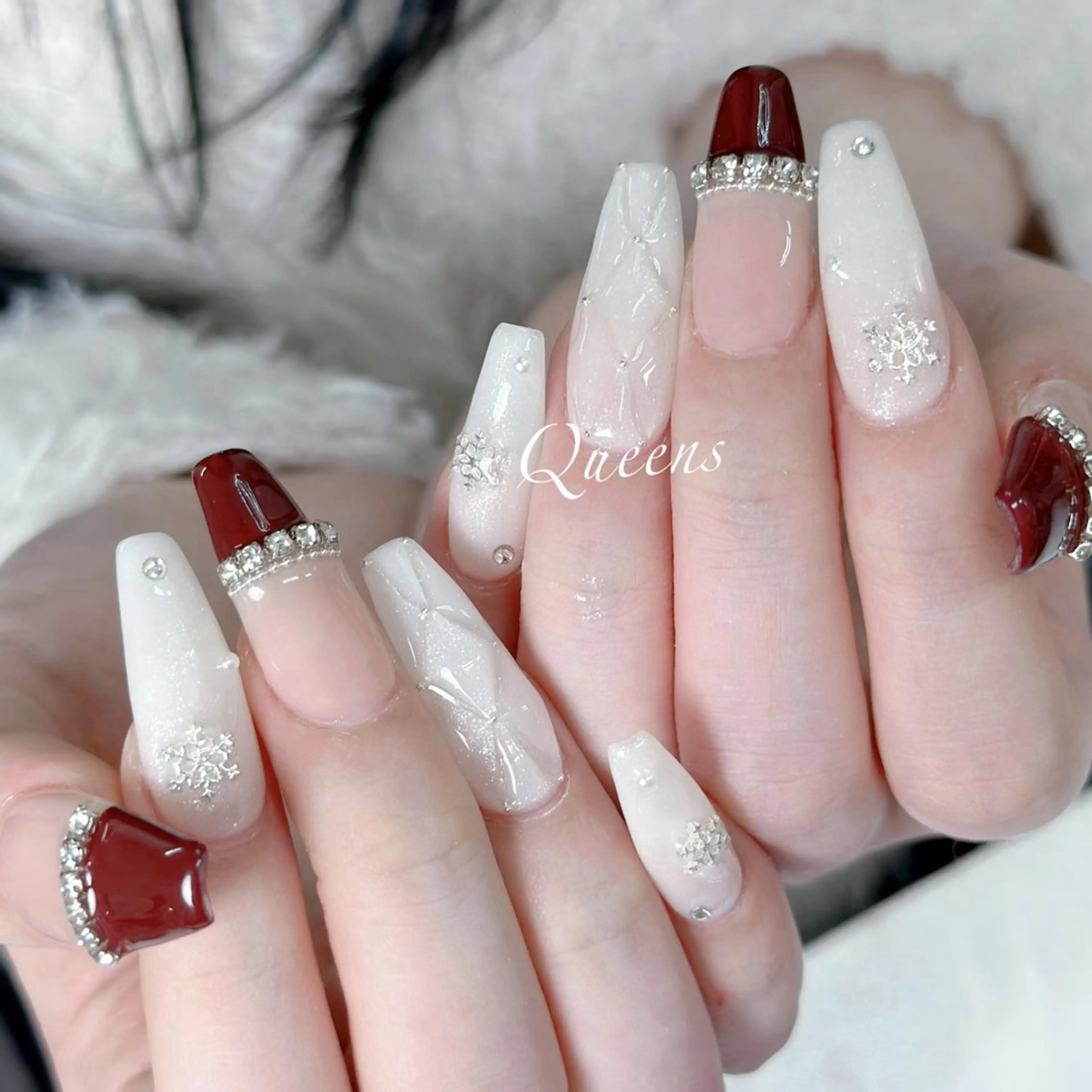 ネイル ハンドネイル Queens 榊 まおのネイルデザイン