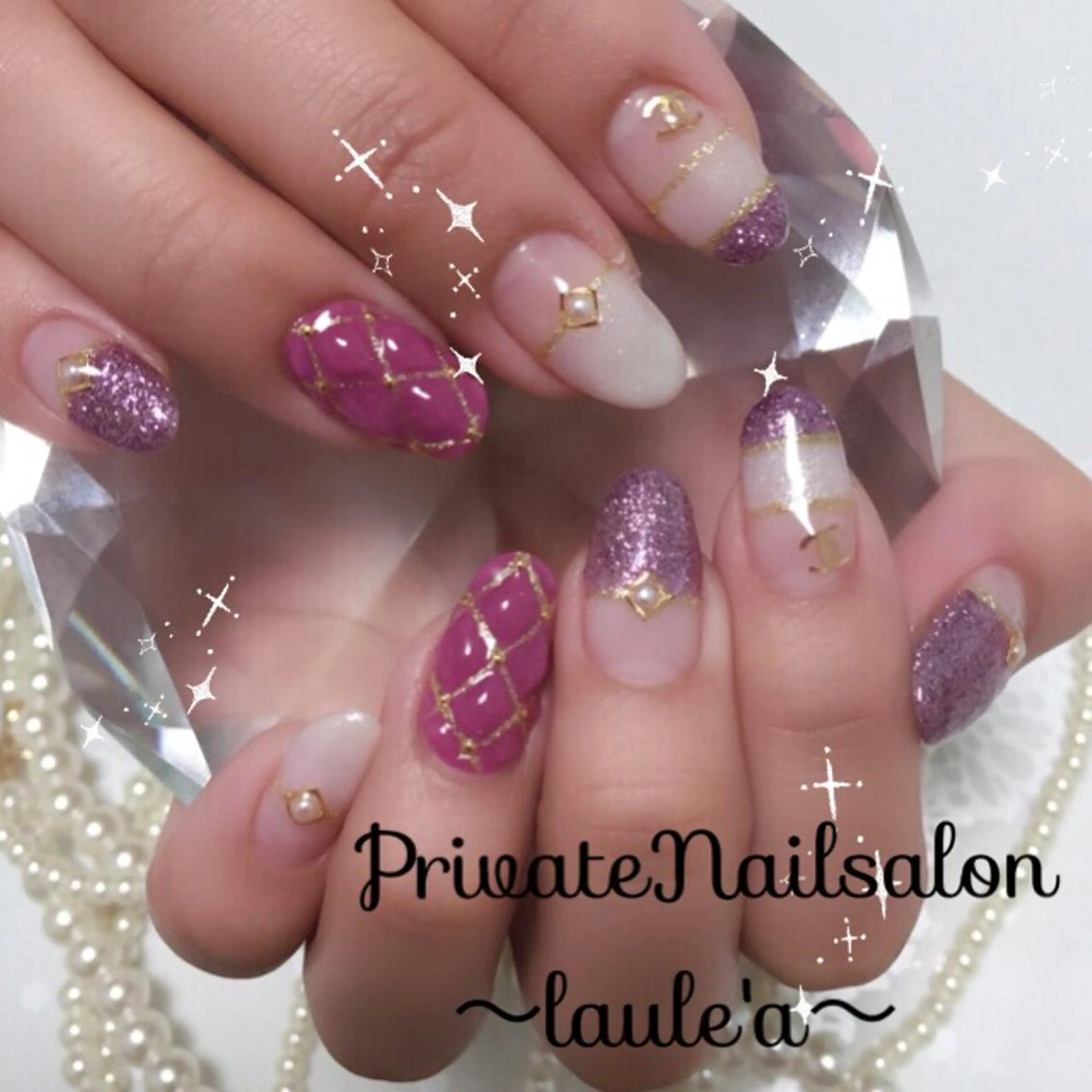 ネイル Nailsalon laule'aのネイルデザイン