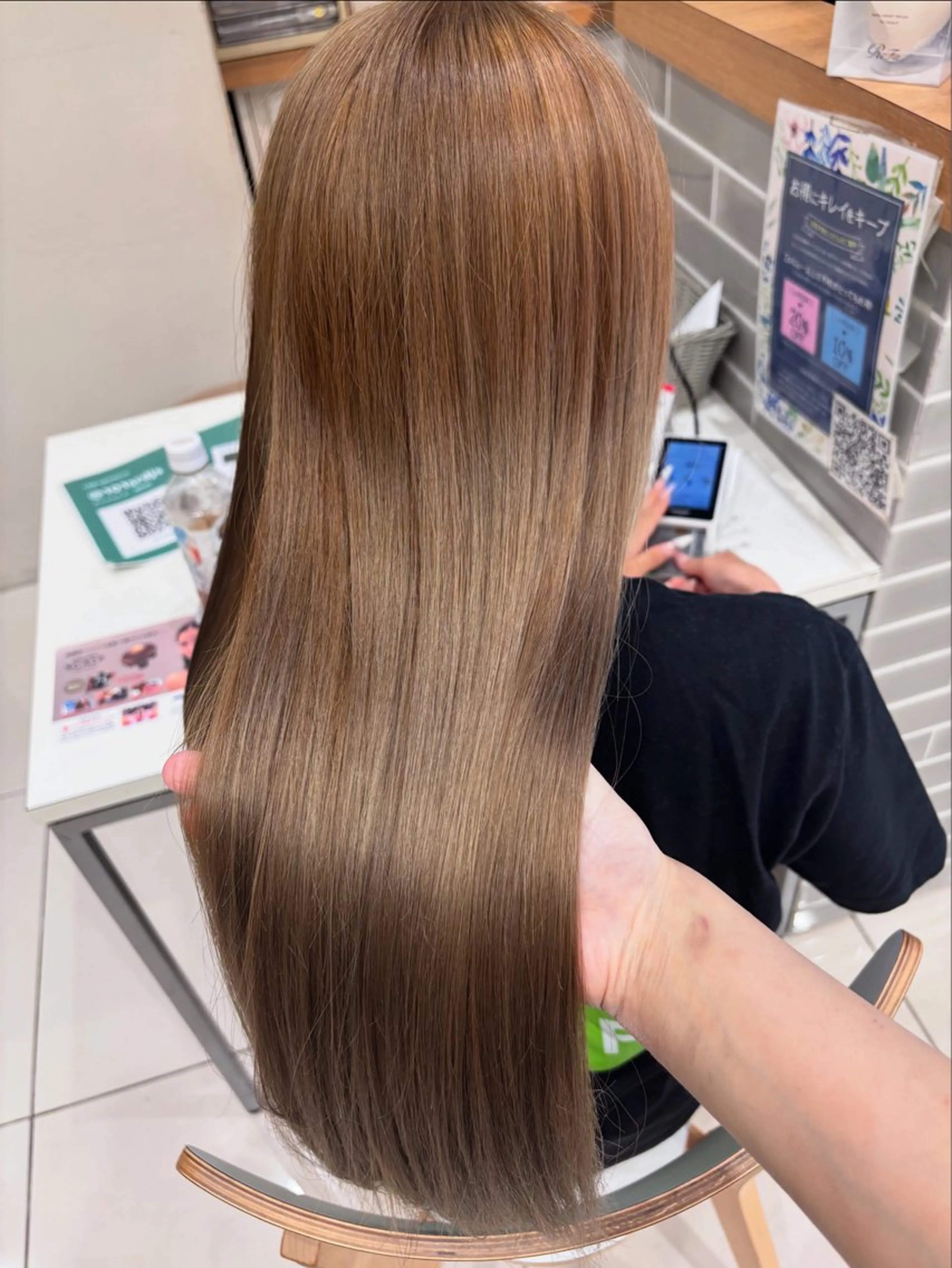 ロング 髪質改善 ロング ヘアカラー avance深井所属・🫧髪質改善🫧山口 碧のヘアスタイル