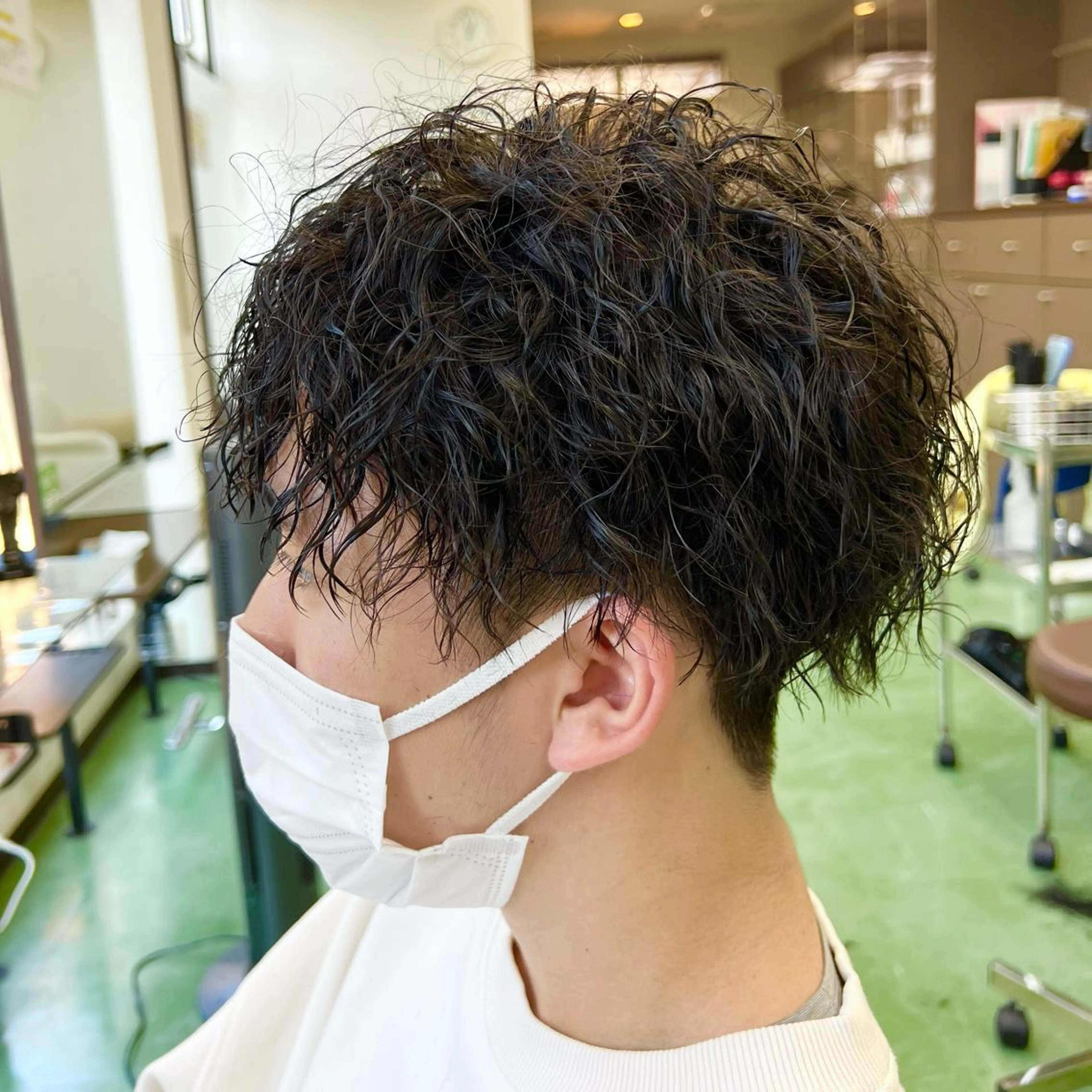 メンズ メンズパーマ カット パーマ 甲田 豪徳のヘアスタイル