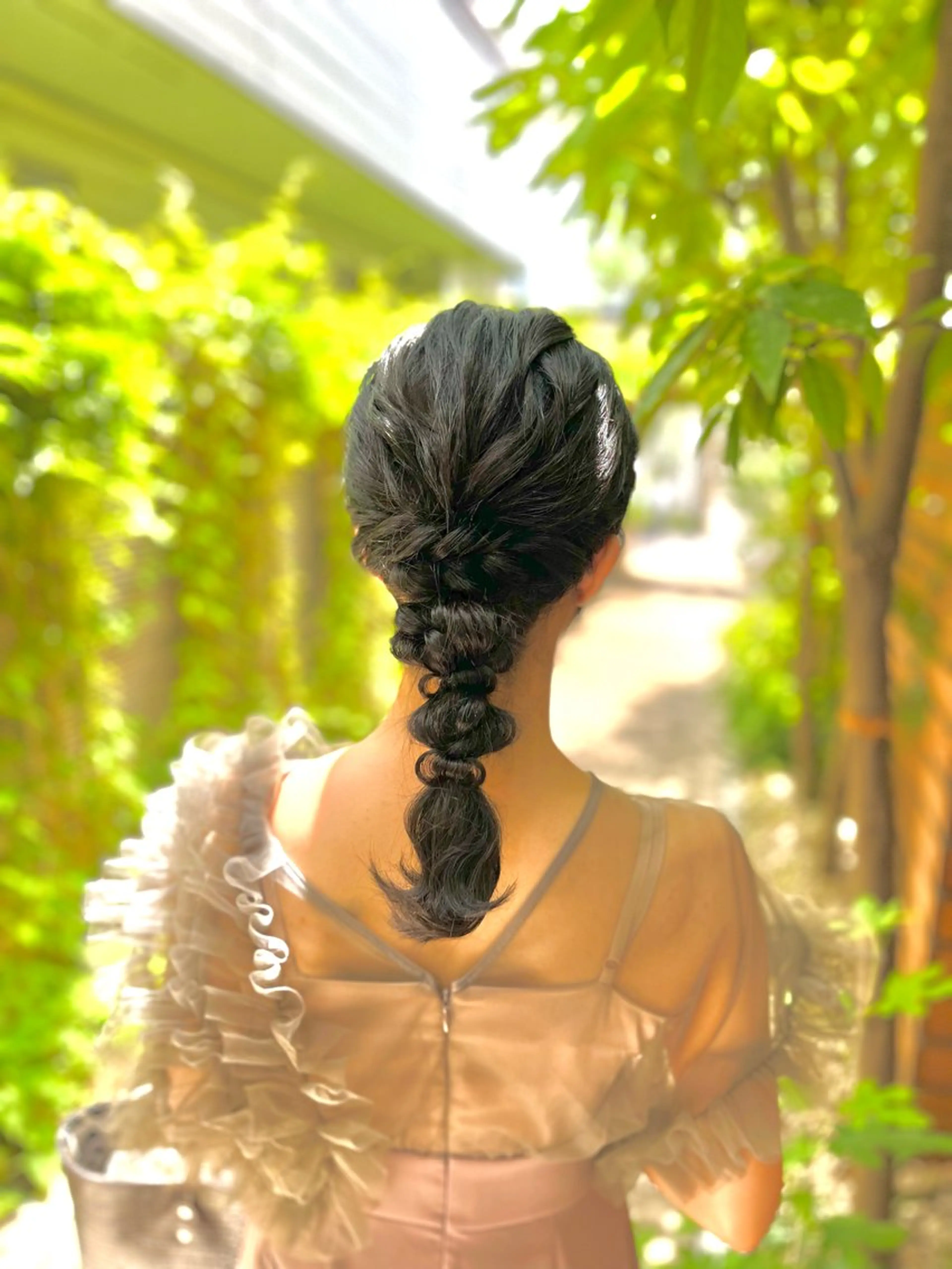 ヘアアレンジ 玉ねぎヘアー 似合わせヘアメイク 💐オダギリチアキのヘアスタイル