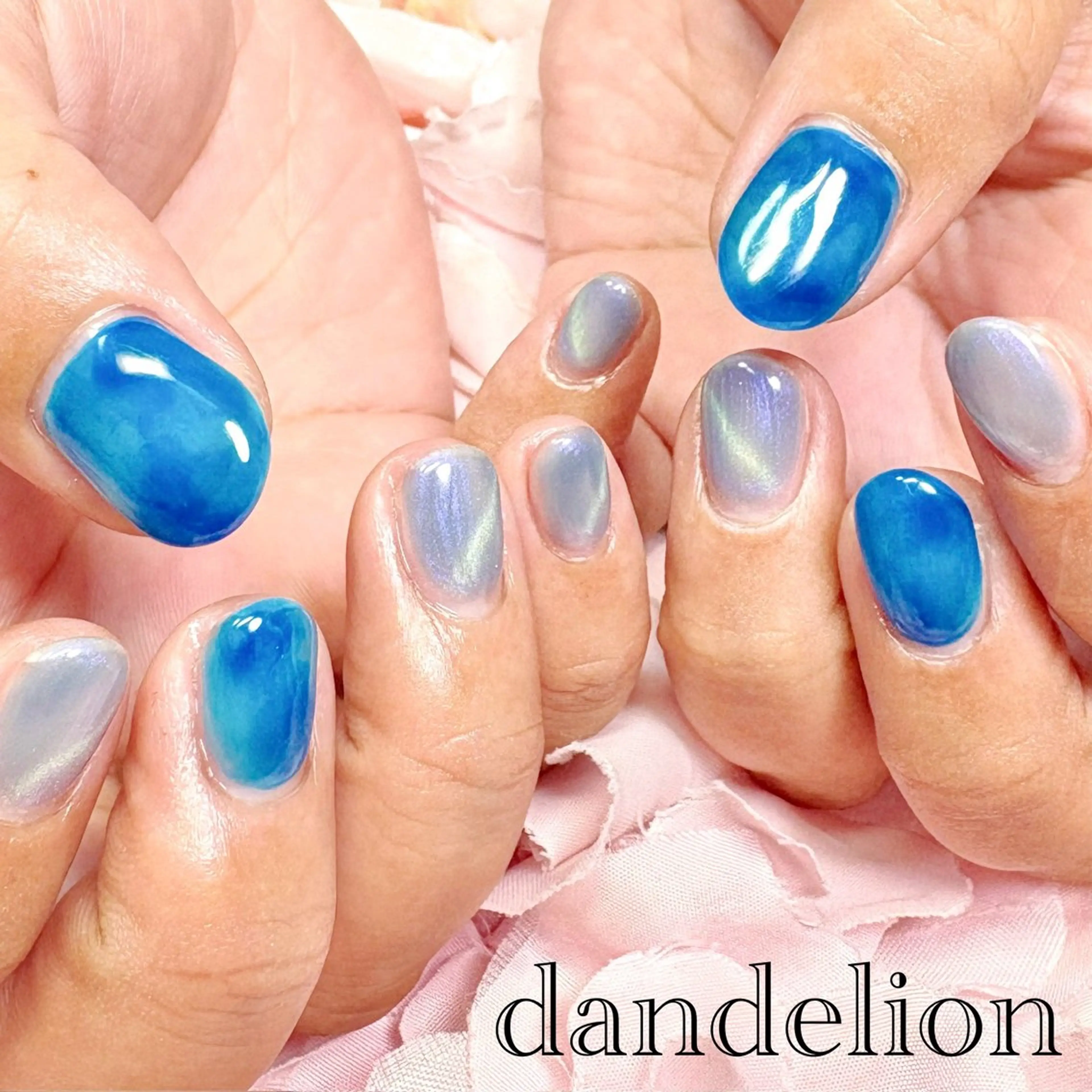 ネイル ハンドネイル ハンドケア dandelion ダンデライオンのネイルデザイン