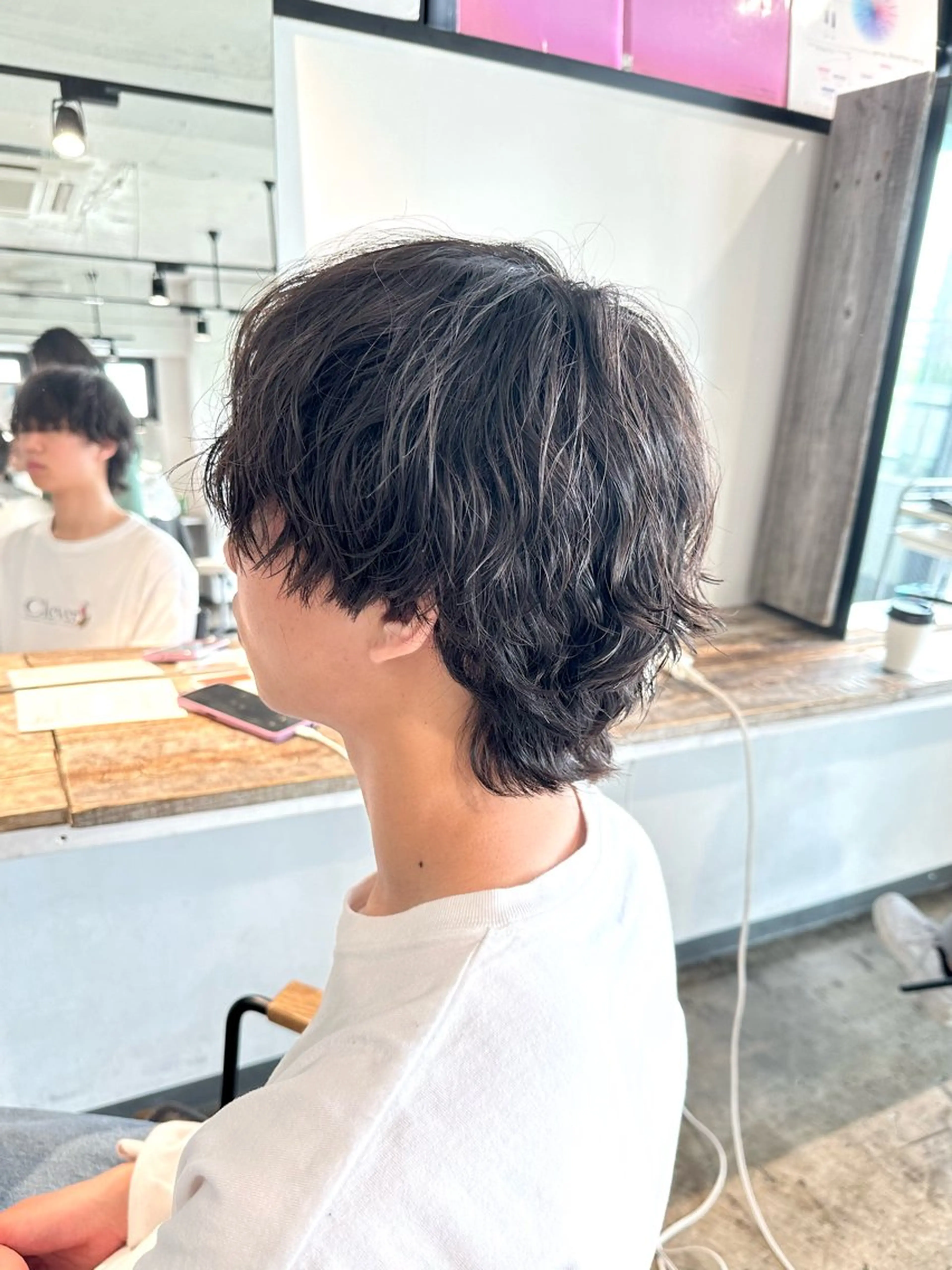 メンズ メンズパーマ メンズウルフカット ウルフカット 骨格補正施術/メンズ 専門美容師/YUYAのヘアスタイル