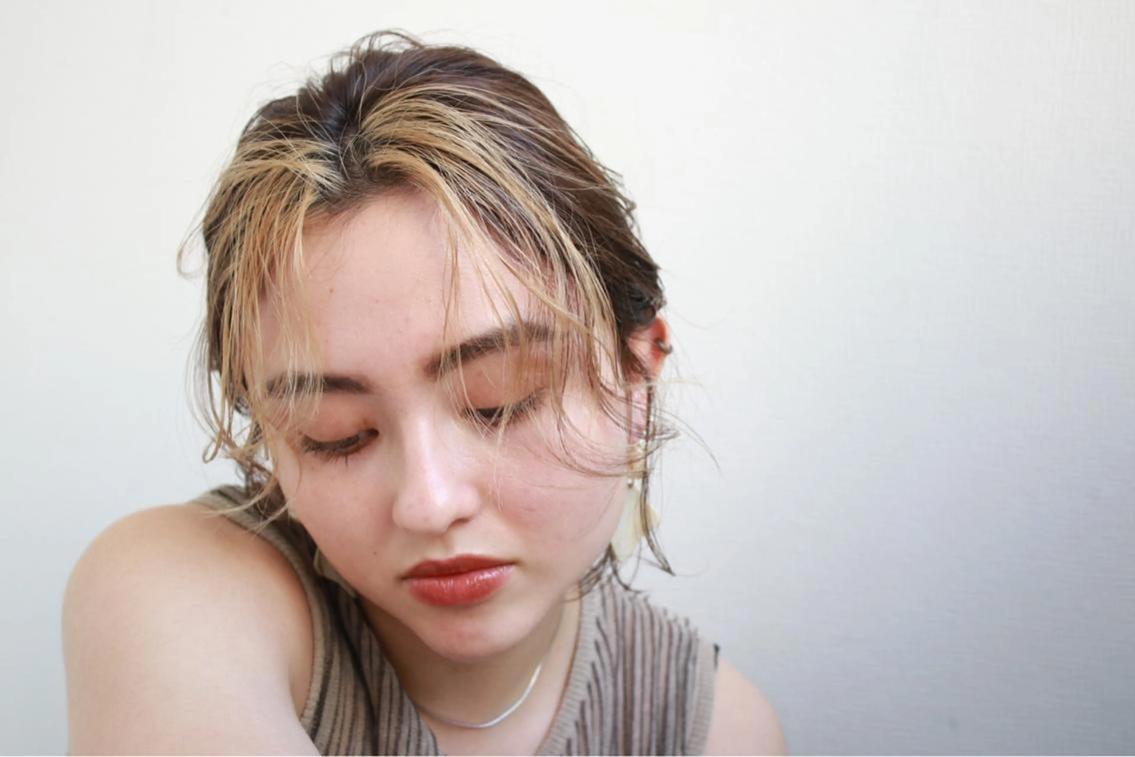 セミロング ヘアカラー トリートメント ✂︎マンツーマン施術 ａｙｅ✂︎のヘアスタイル