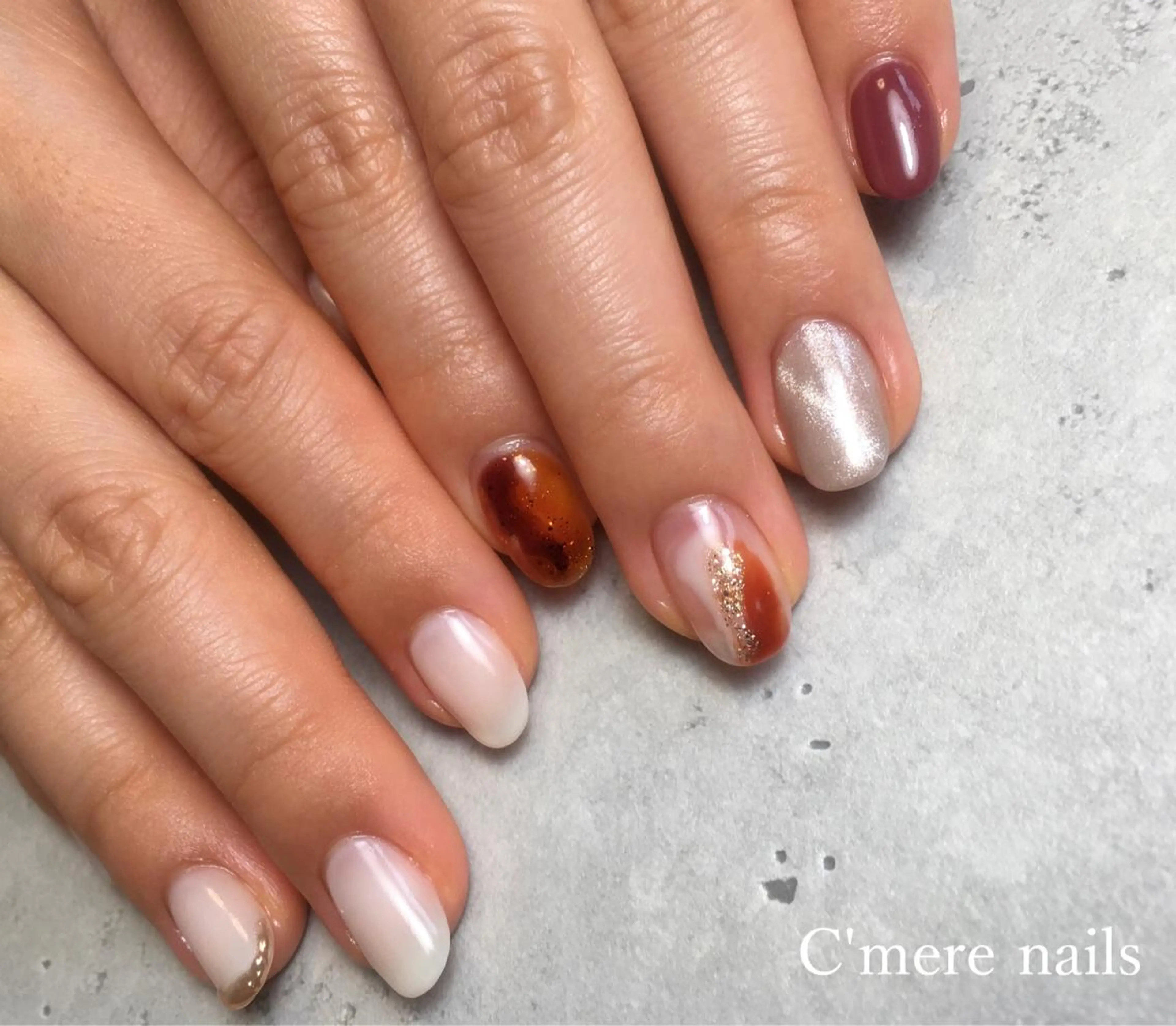 ネイル ハンドネイル C'mere nailsのネイルデザイン