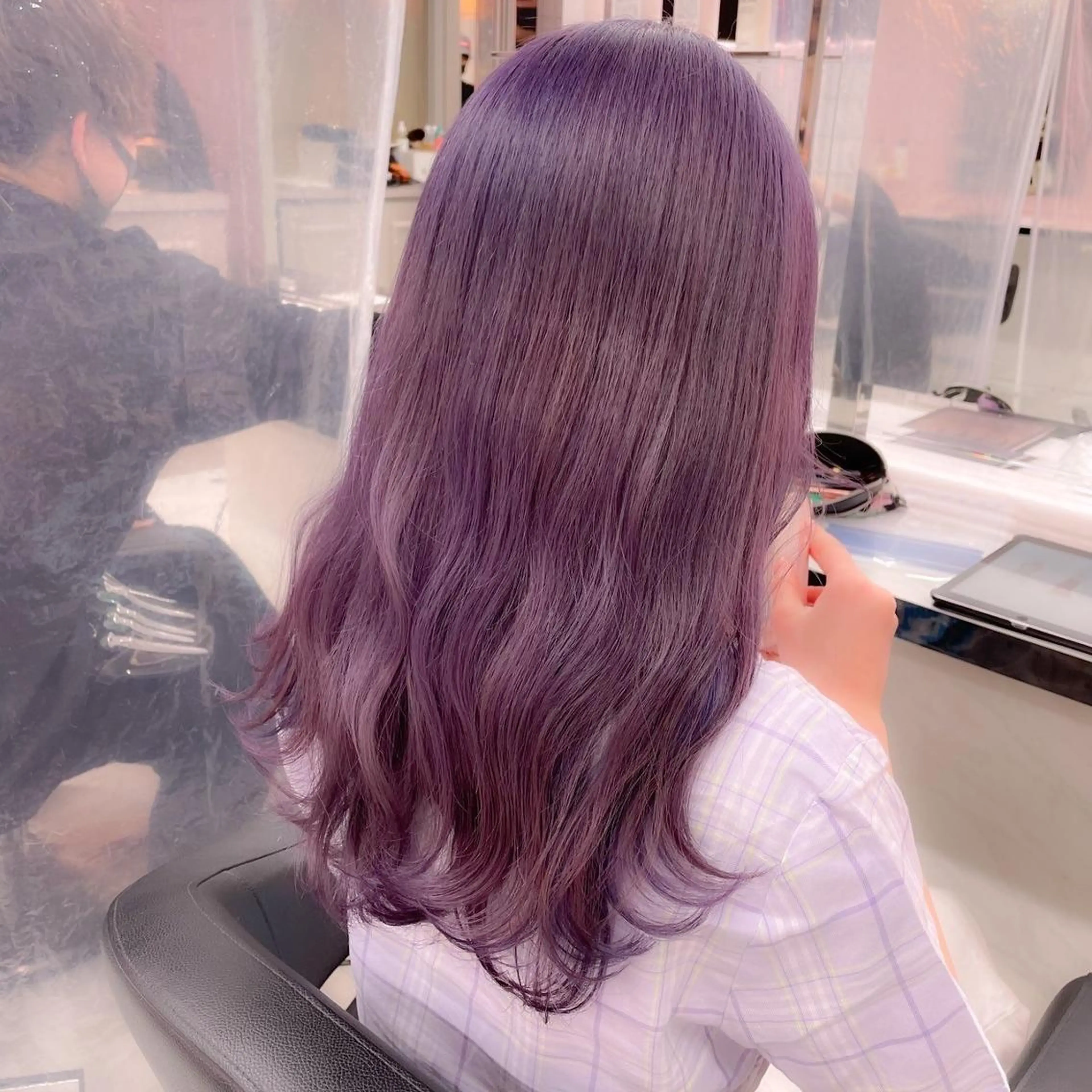 カラー 🤍ྀི透ける寒色 Cocoa🤍ྀིのヘアスタイル