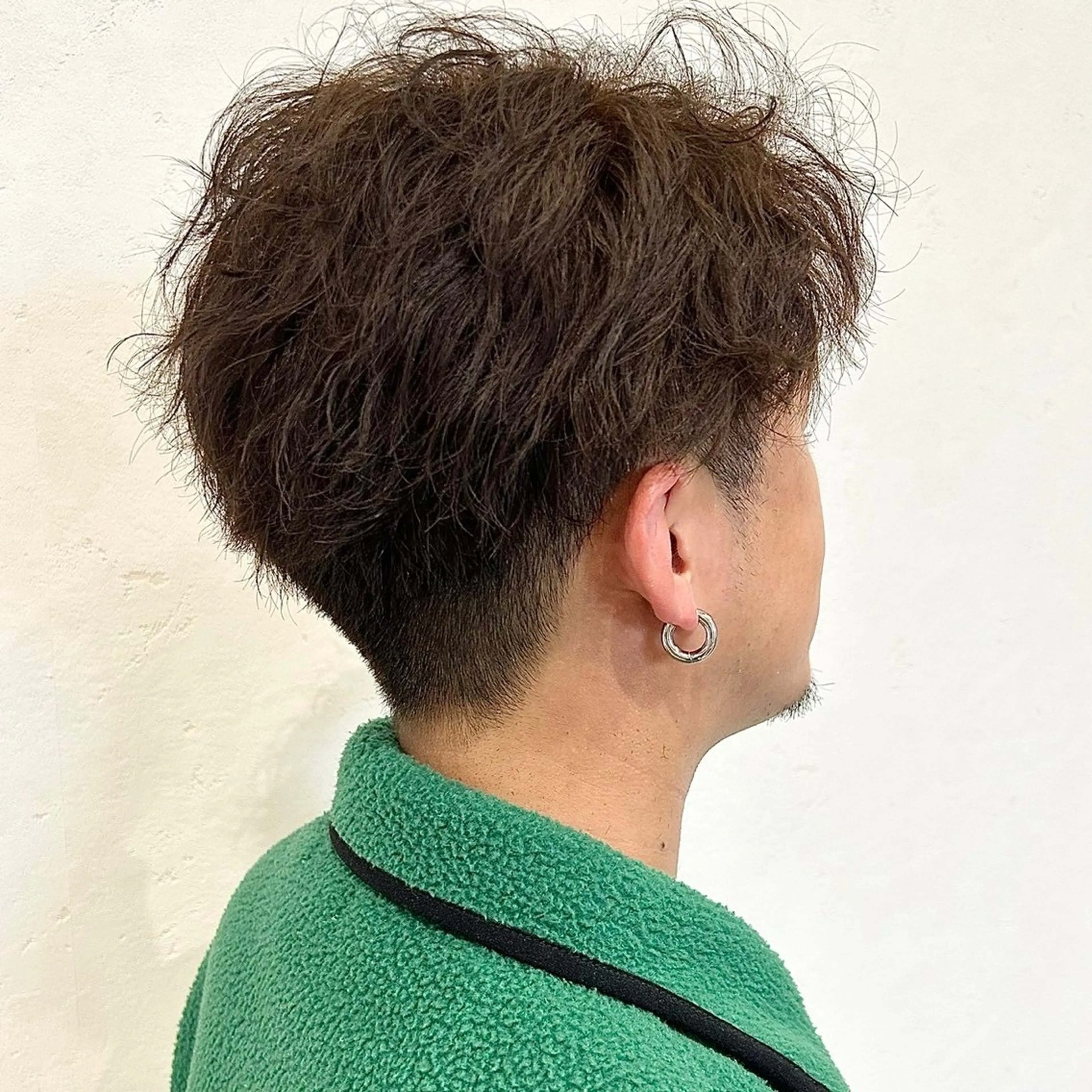 パーマ メンズ センターパート マッシュ メンズパーマ スパイキーショート ツイストスパイラルパーマ カット パーマ 🍒中川葵久美🍒 メンズ/パーマのヘアスタイル