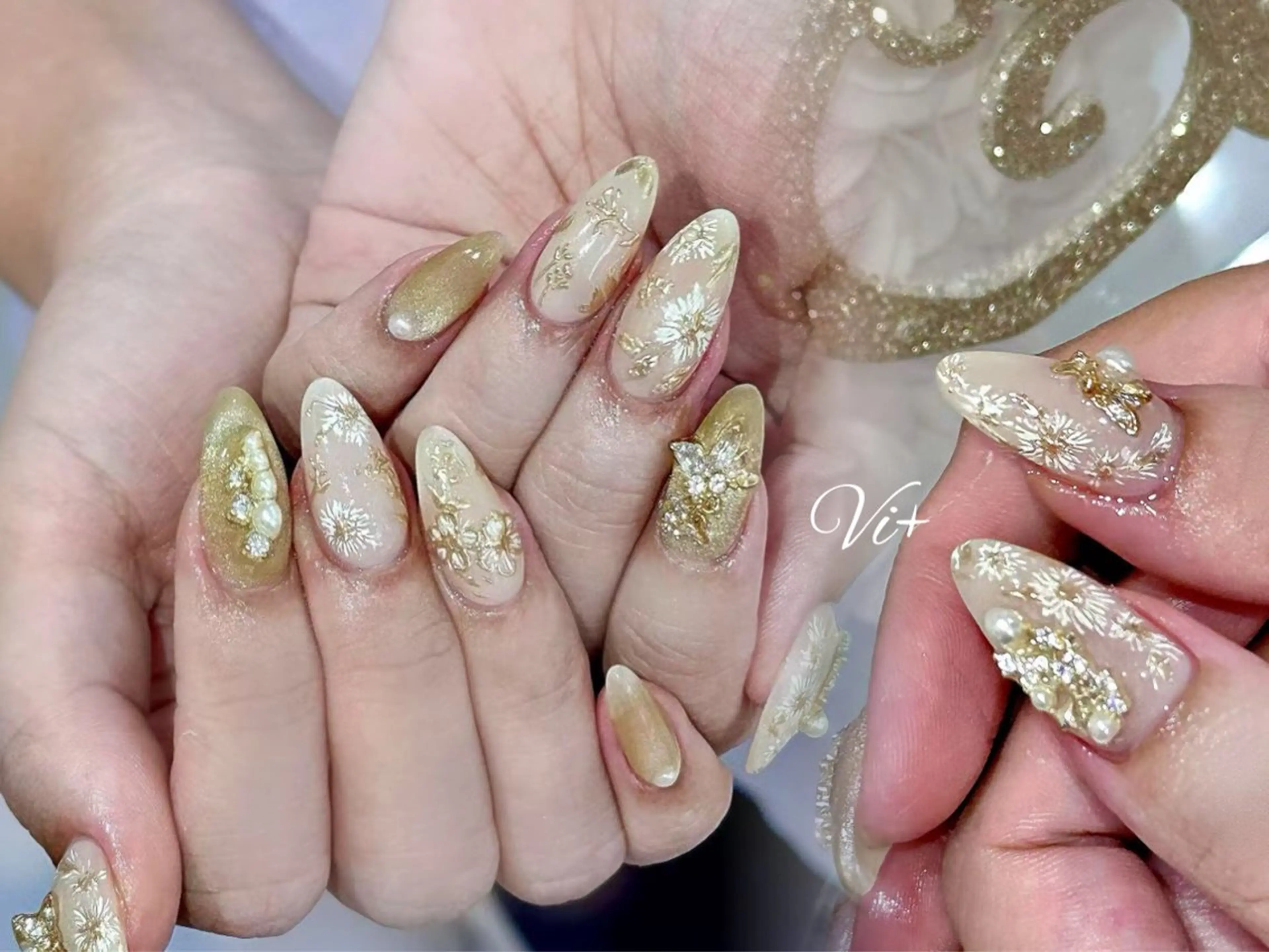 ネイル ハンドネイル ✨Nailsalon Vi+✨のネイルデザイン