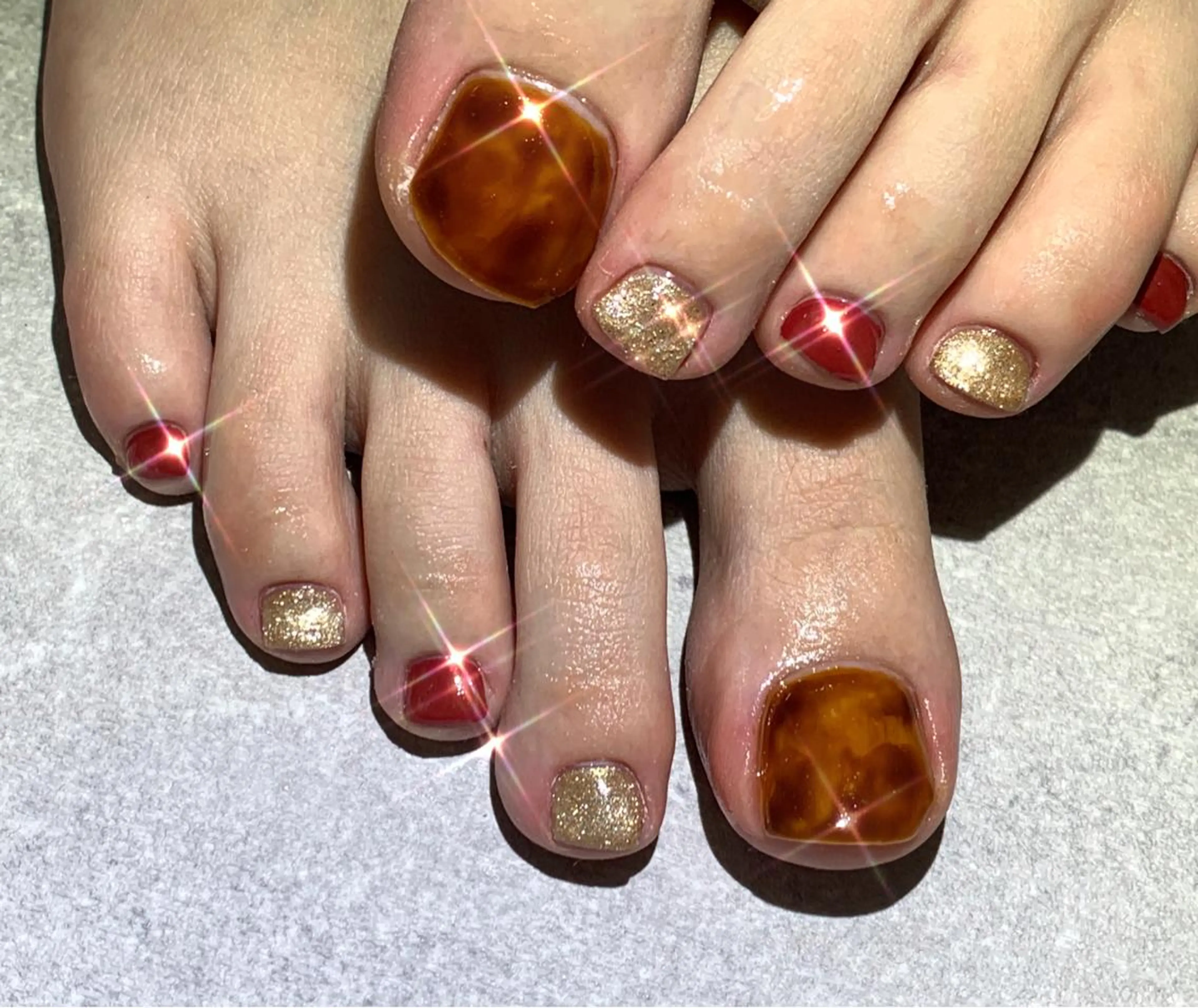 キッズ ネイル フットネイル GULLIG söt GULLIGのネイルデザイン