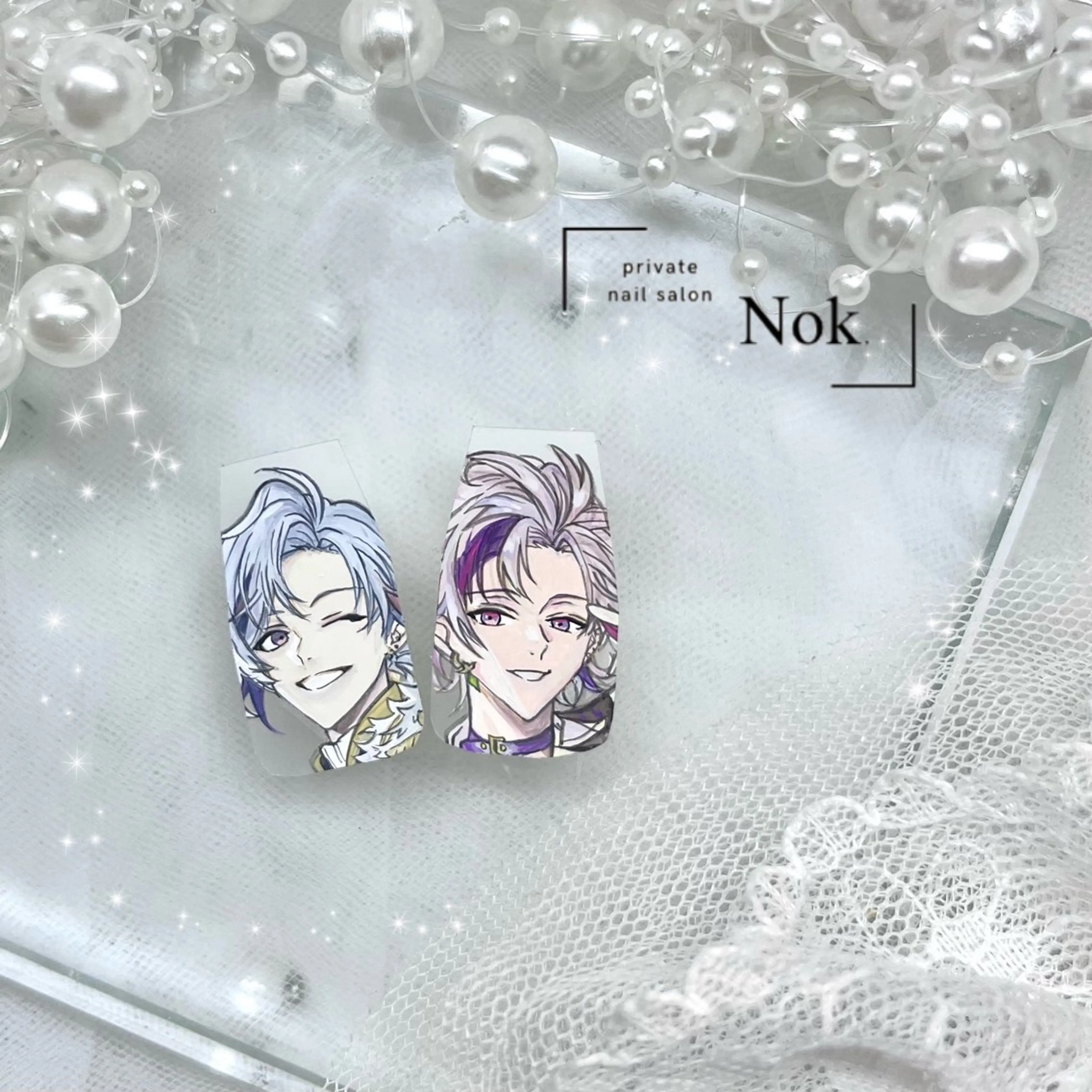 ネイル ハンドネイル 池袋痛ネイル Nok. 渡辺のネイルデザイン