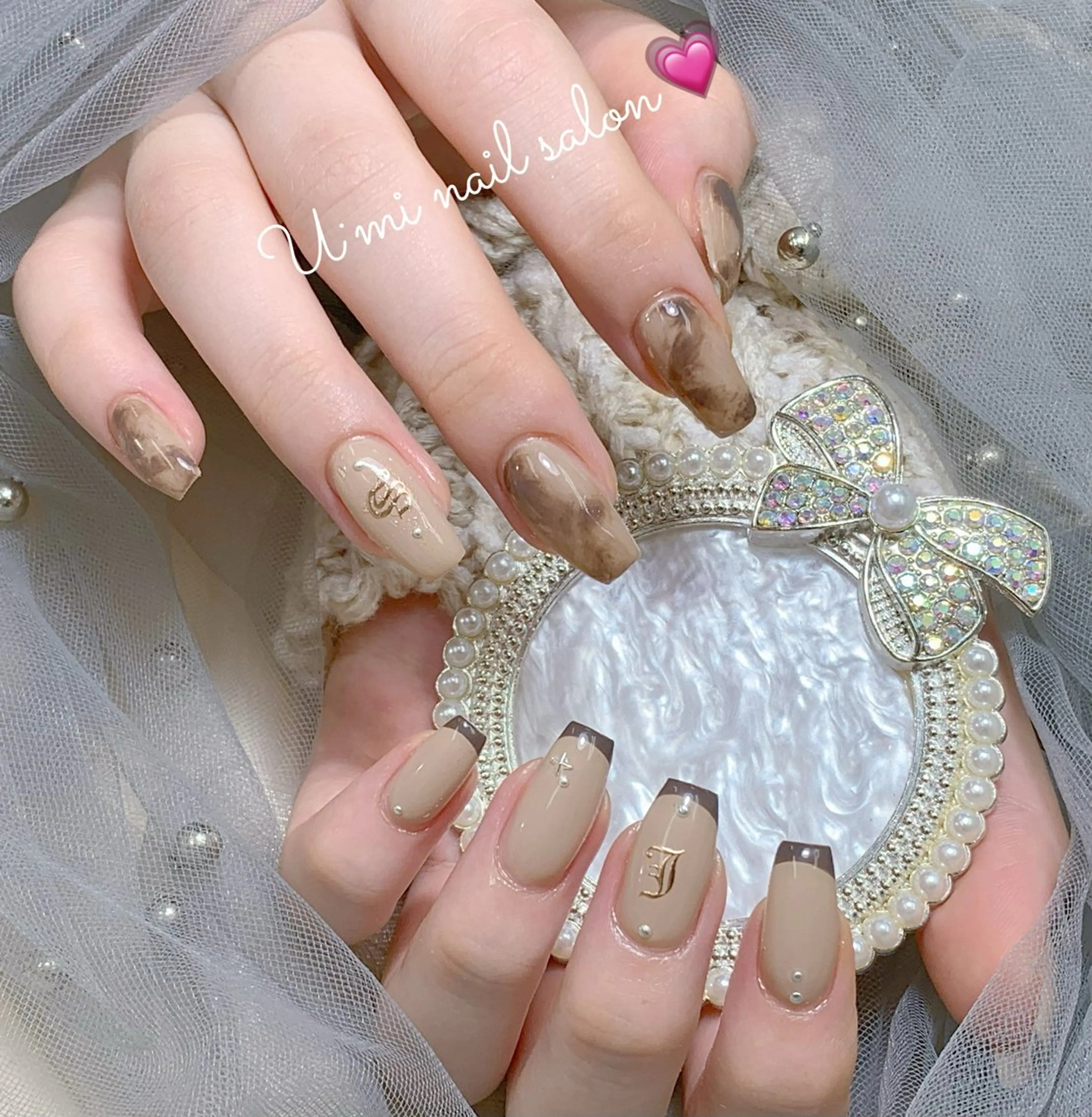 ネイル 持ち込み ハンドネイル U·Mi nail salon所属・U·Mi 上野御徒町容のネイルデザイン