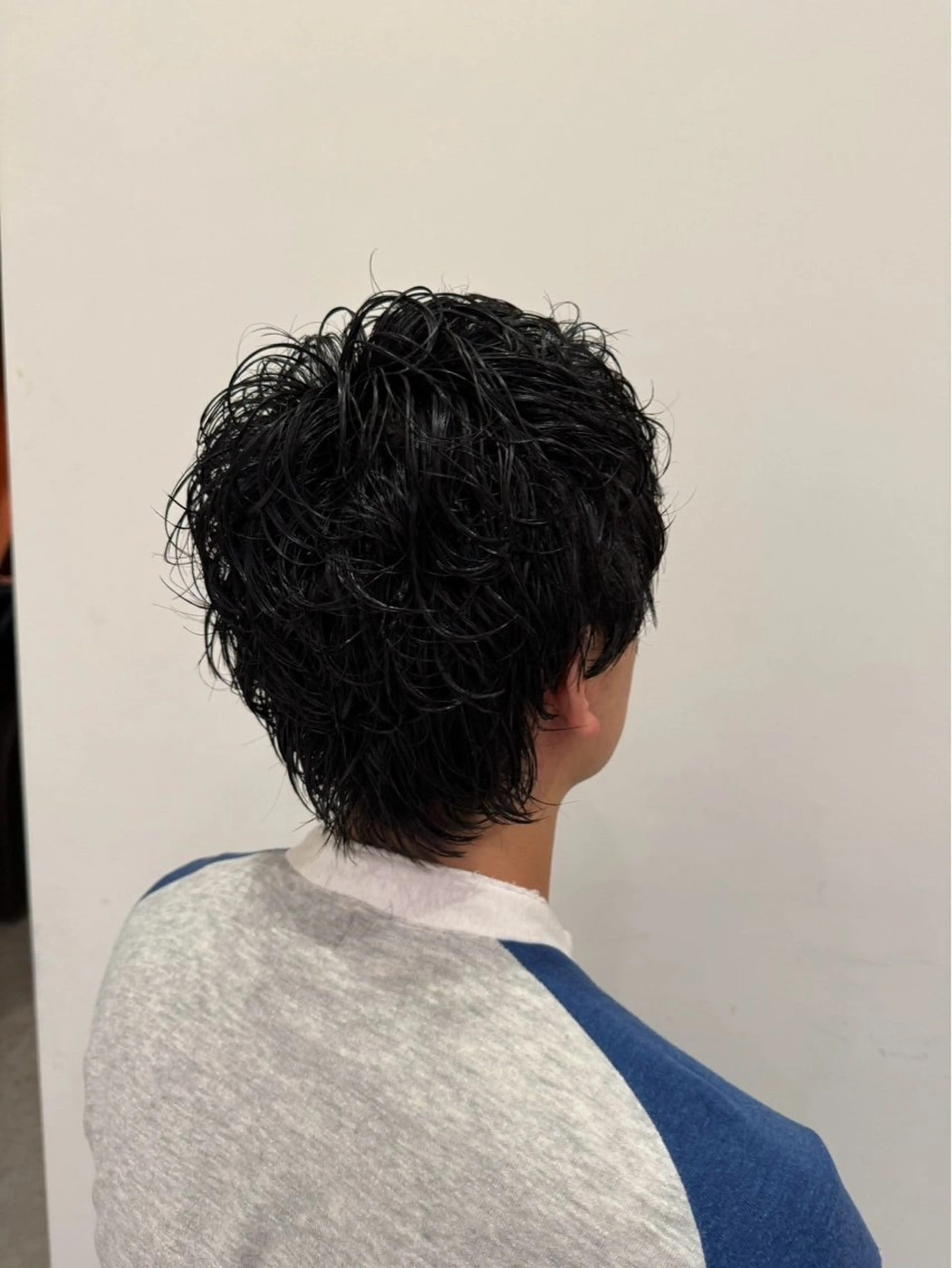 ショート パーマ メンズ 西村 錬之介のヘアスタイル