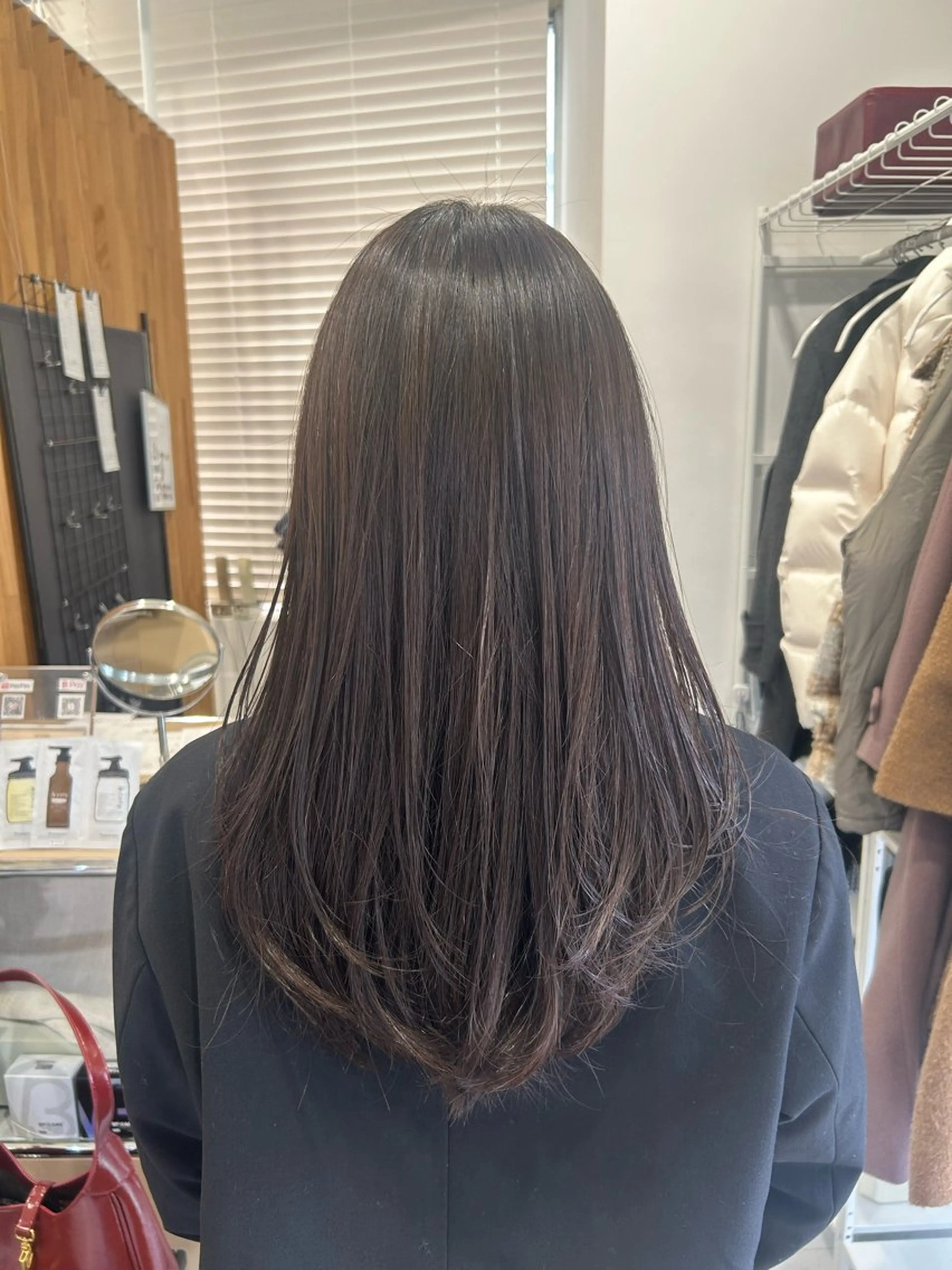 ロング カット ヘアカラー トリートメント 韓国ヘア ‎⟡.·KANA🐥のヘアスタイル