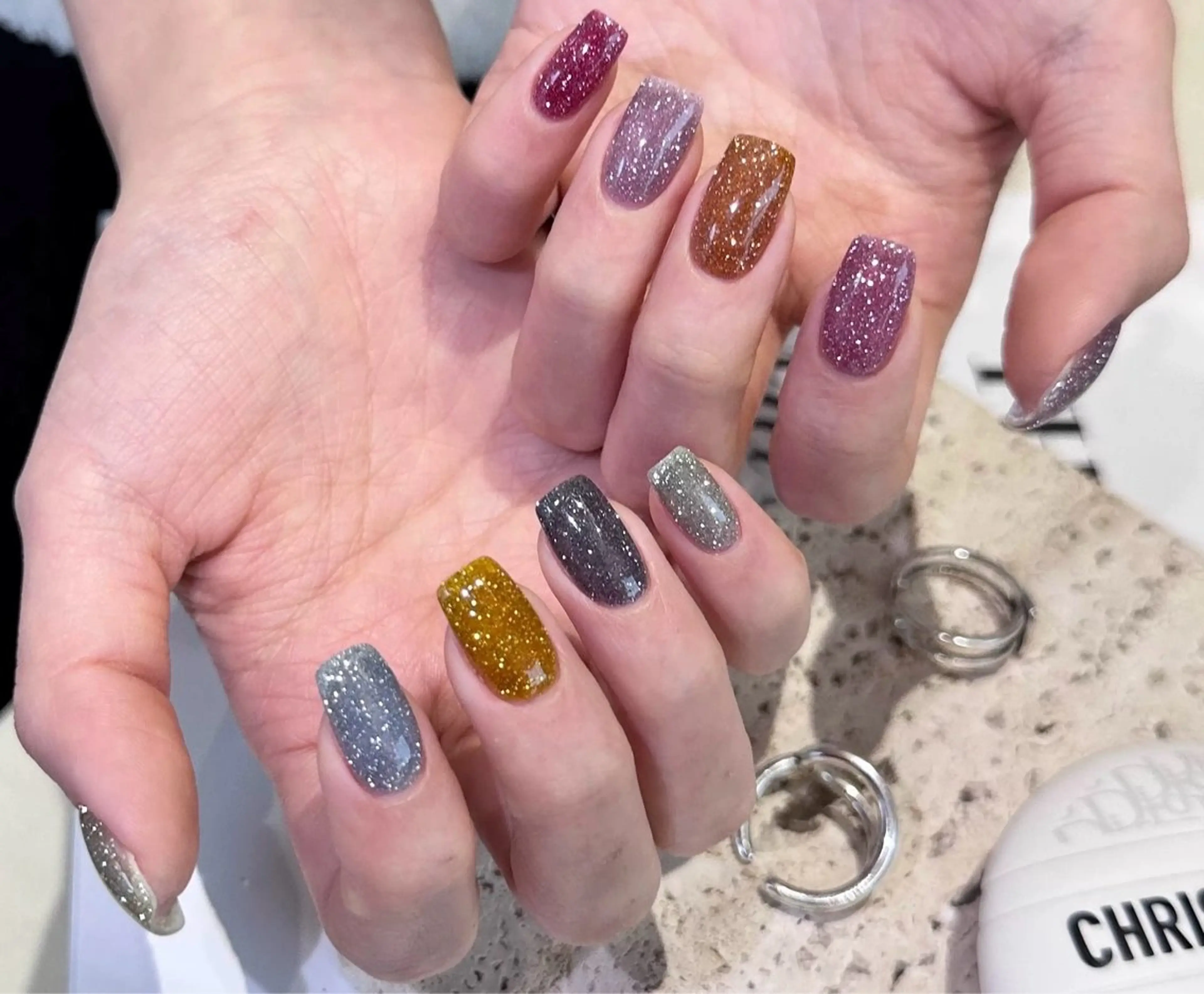 ネイル オーロラネイル チークネイル フットネイル フレンチネイル ジェルネイル NEW NAIL💞 yukiのネイルデザイン