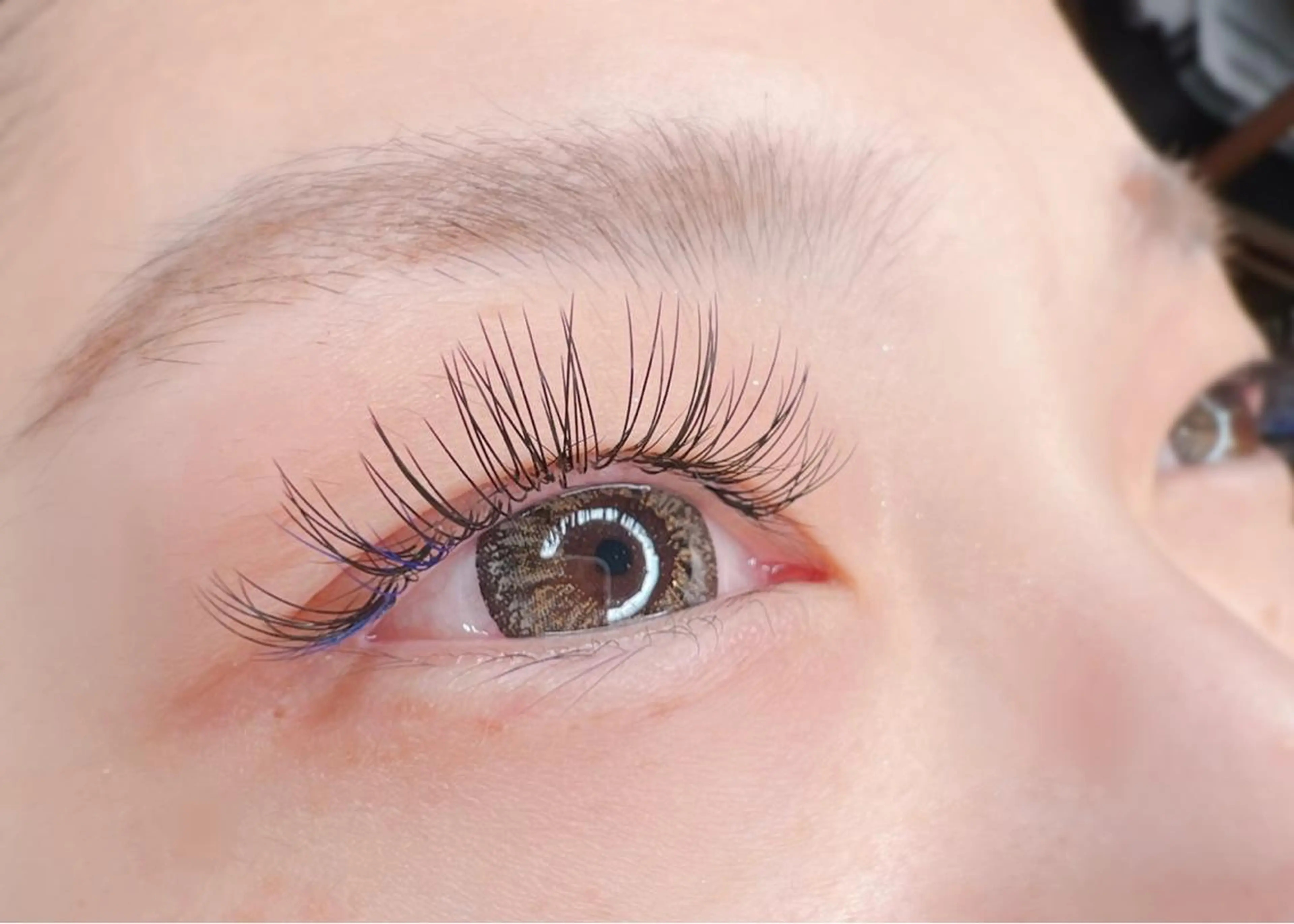 マツエク・マツパ Cカール フラットラッシュ マツエク LASHIQ南堀江 奥優美のマツエク・マツパデザイン