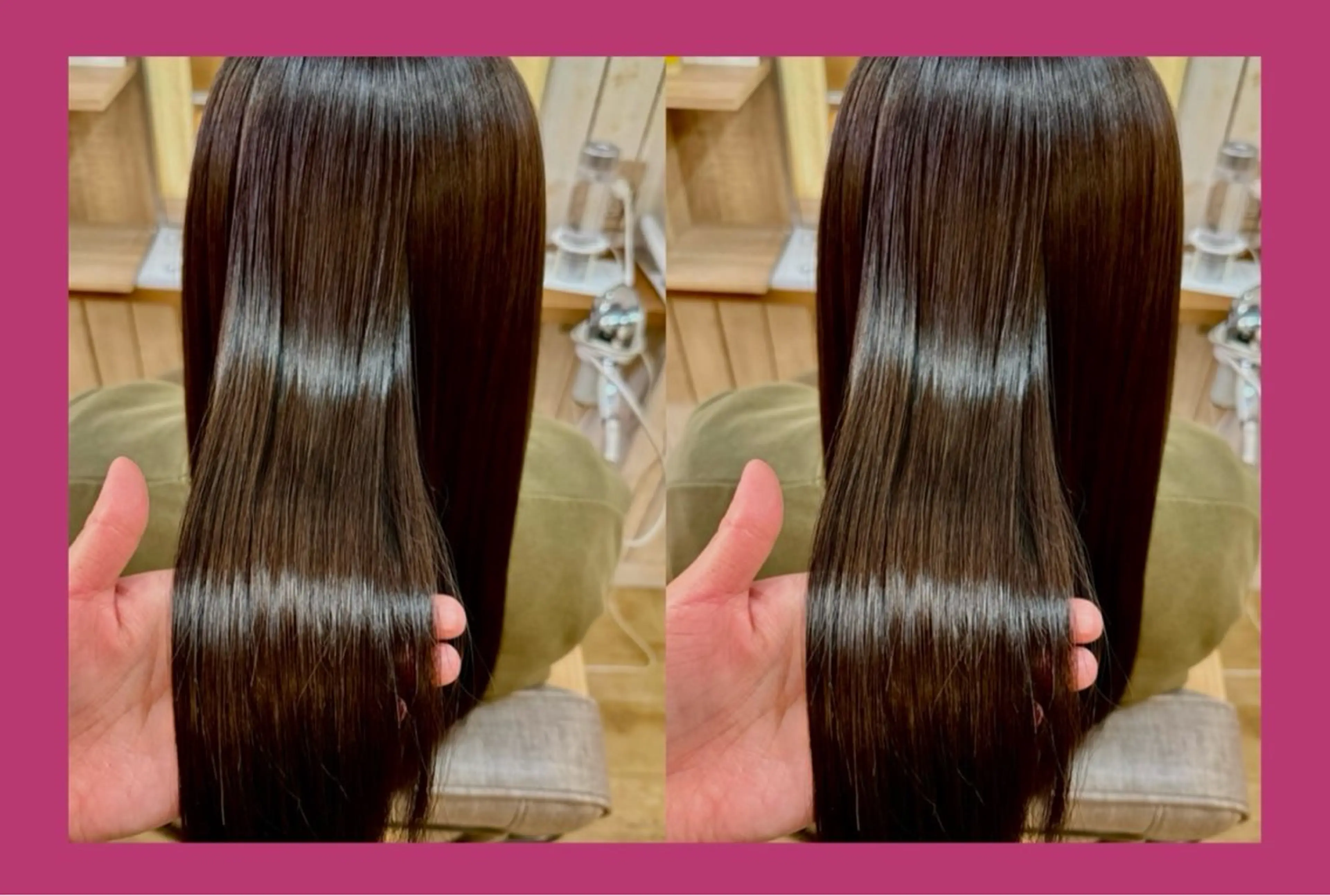 ロング カラー トリートメント カット ヘアカラー トリートメント 髪質改善/ハイトーン /茅ヶ崎/YUKAのヘアスタイル