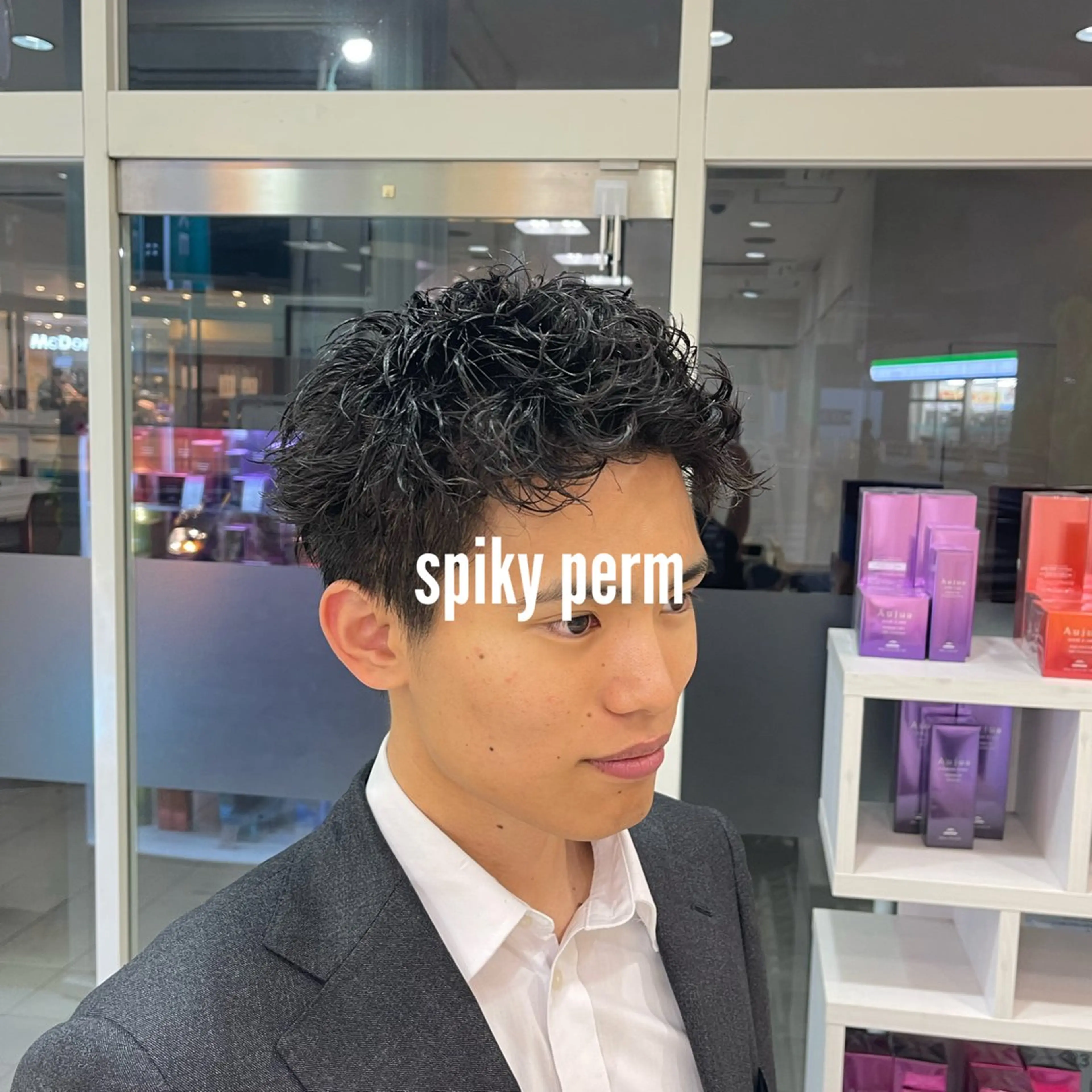 パーマ メンズ 👑満足度100% 👑Ash大丸のヘアスタイル