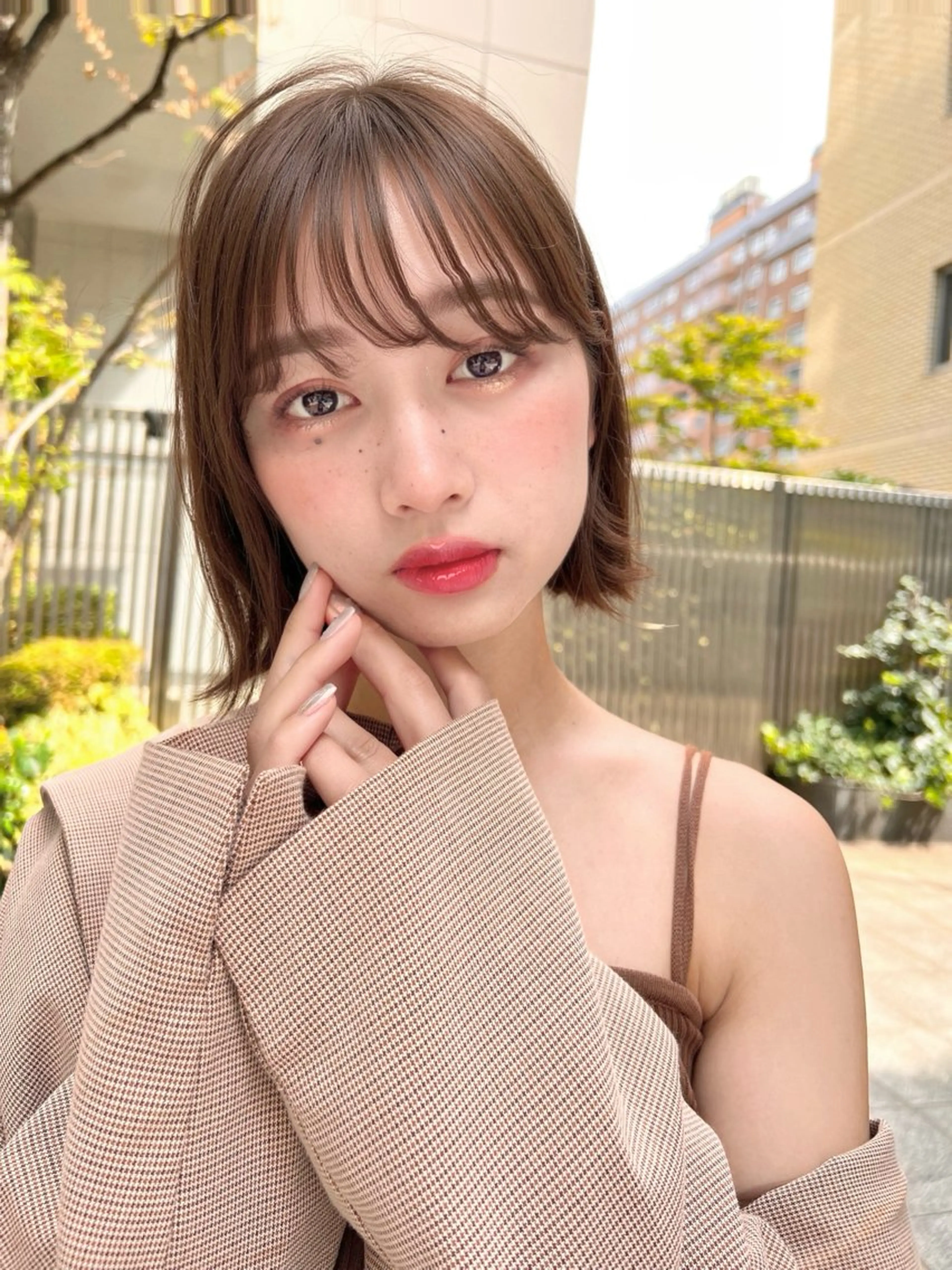 ショート 似合わせカット 小顔カット カット ヘアカラー トリートメント SALOWIN表参道ANNEX店所属・表参道🪞垢抜けヘア 🤍mizukiのヘアスタイル