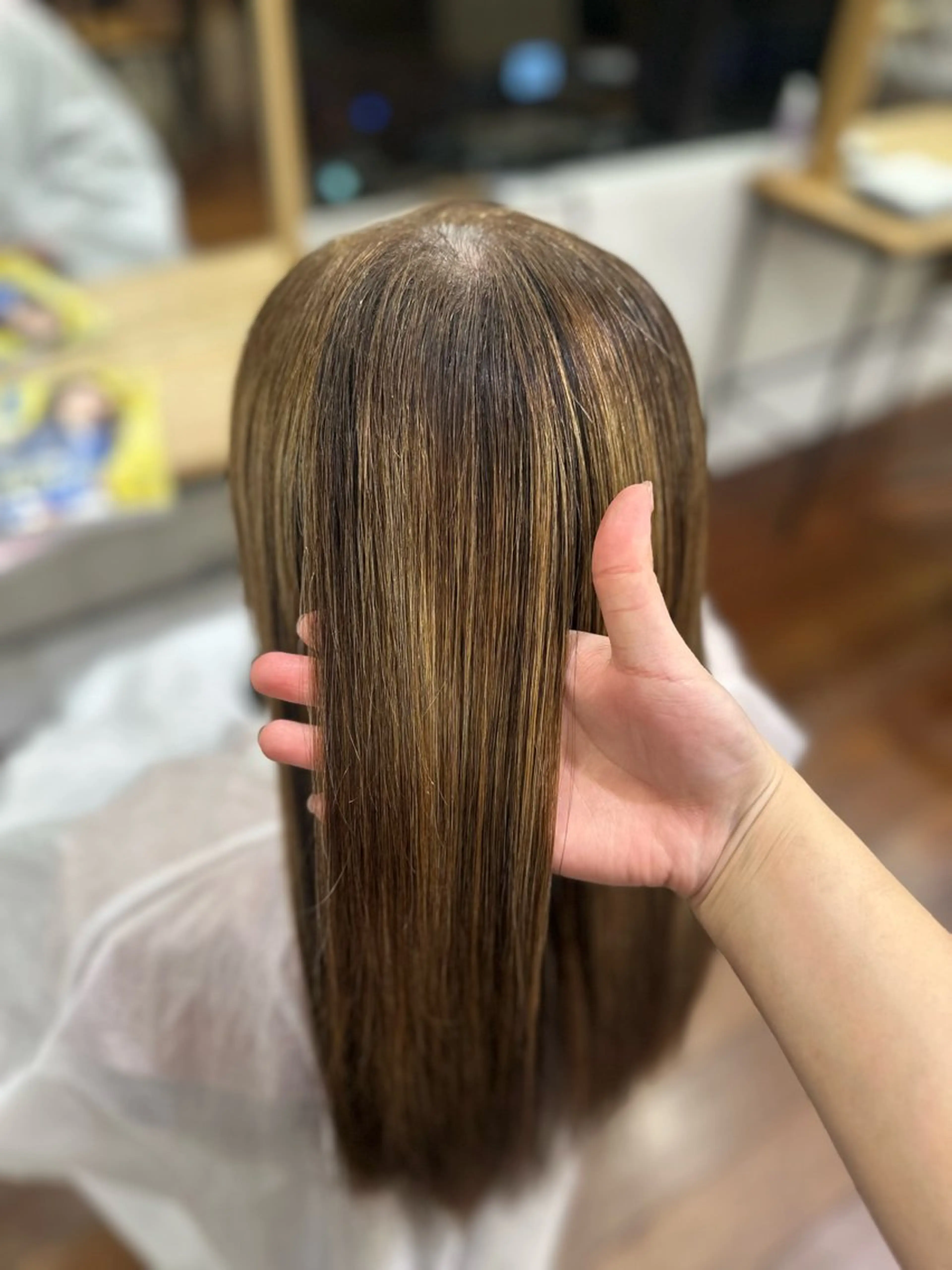 縮毛矯正 ヴェリーテ所属・🩷仙台/ワンカラー /えれな🩷のヘアスタイル