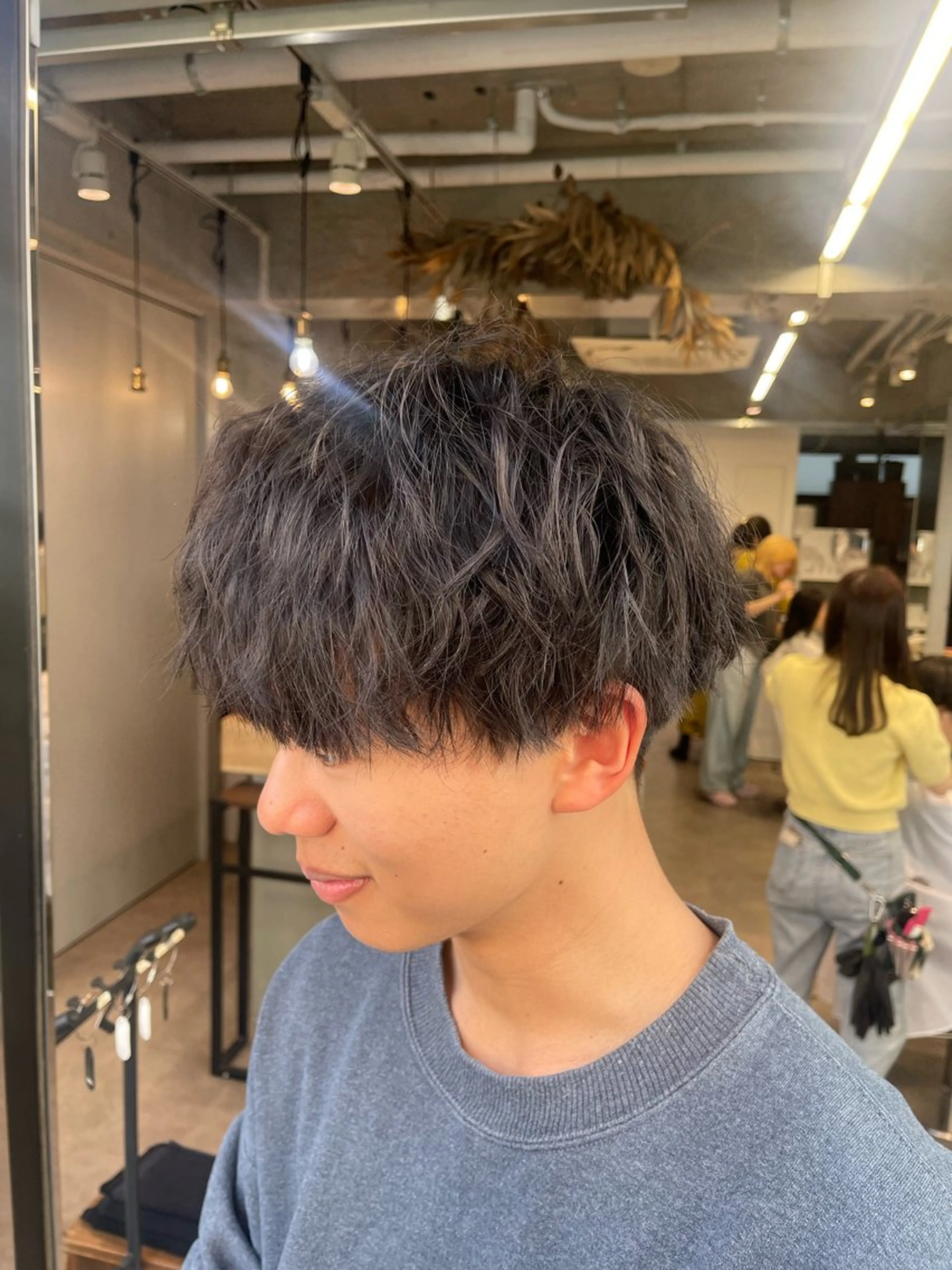 メンズ マッシュ メンズパーマ clam./ YOSHIのヘアスタイル