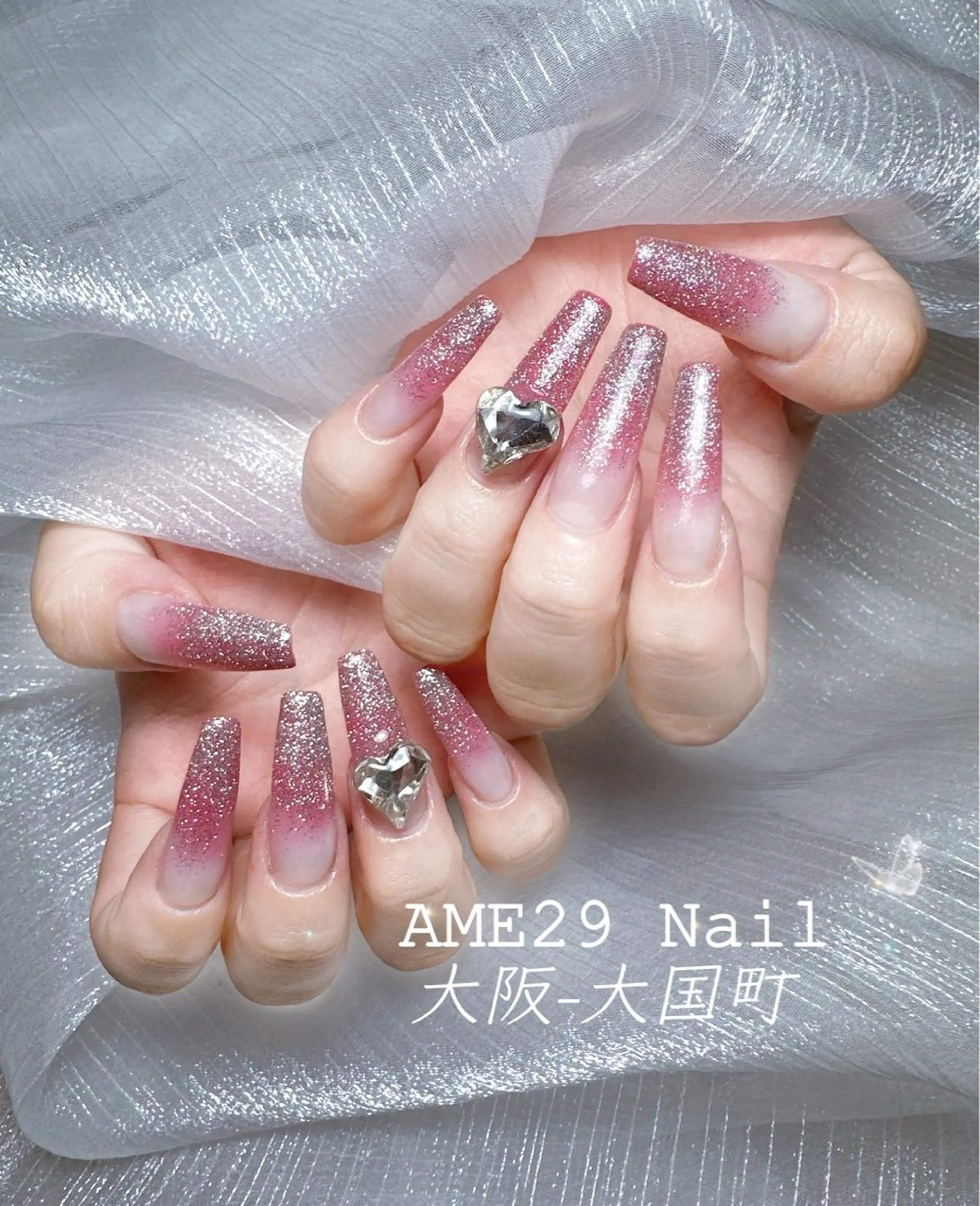 ネイル ジェルネイル オフィスネイル ワンカラーネイル ピンク シンプルネイル AME29 Nail ネイルサロンのネイルデザイン