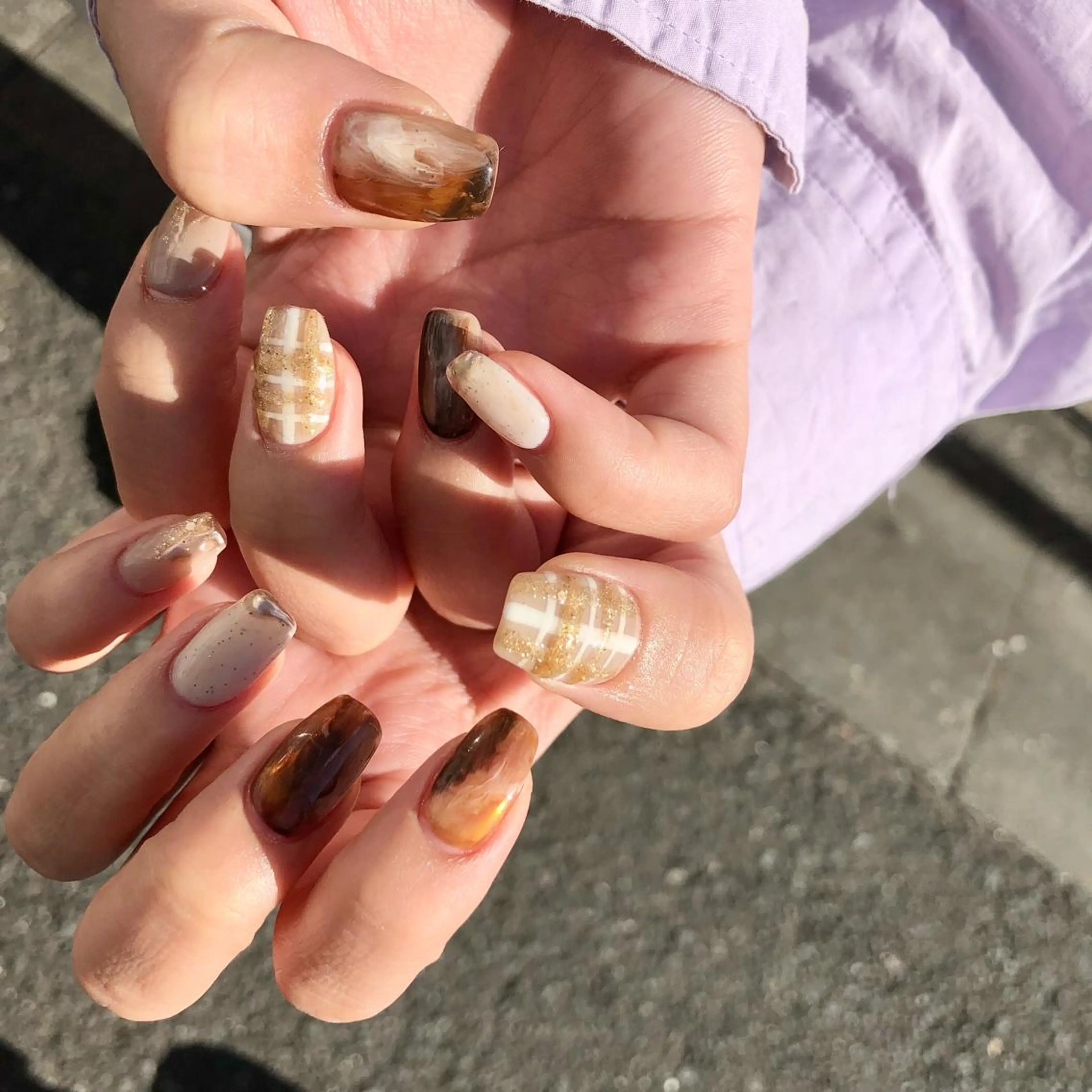 ネイル ハンドネイル 河野 弥月のネイルデザイン