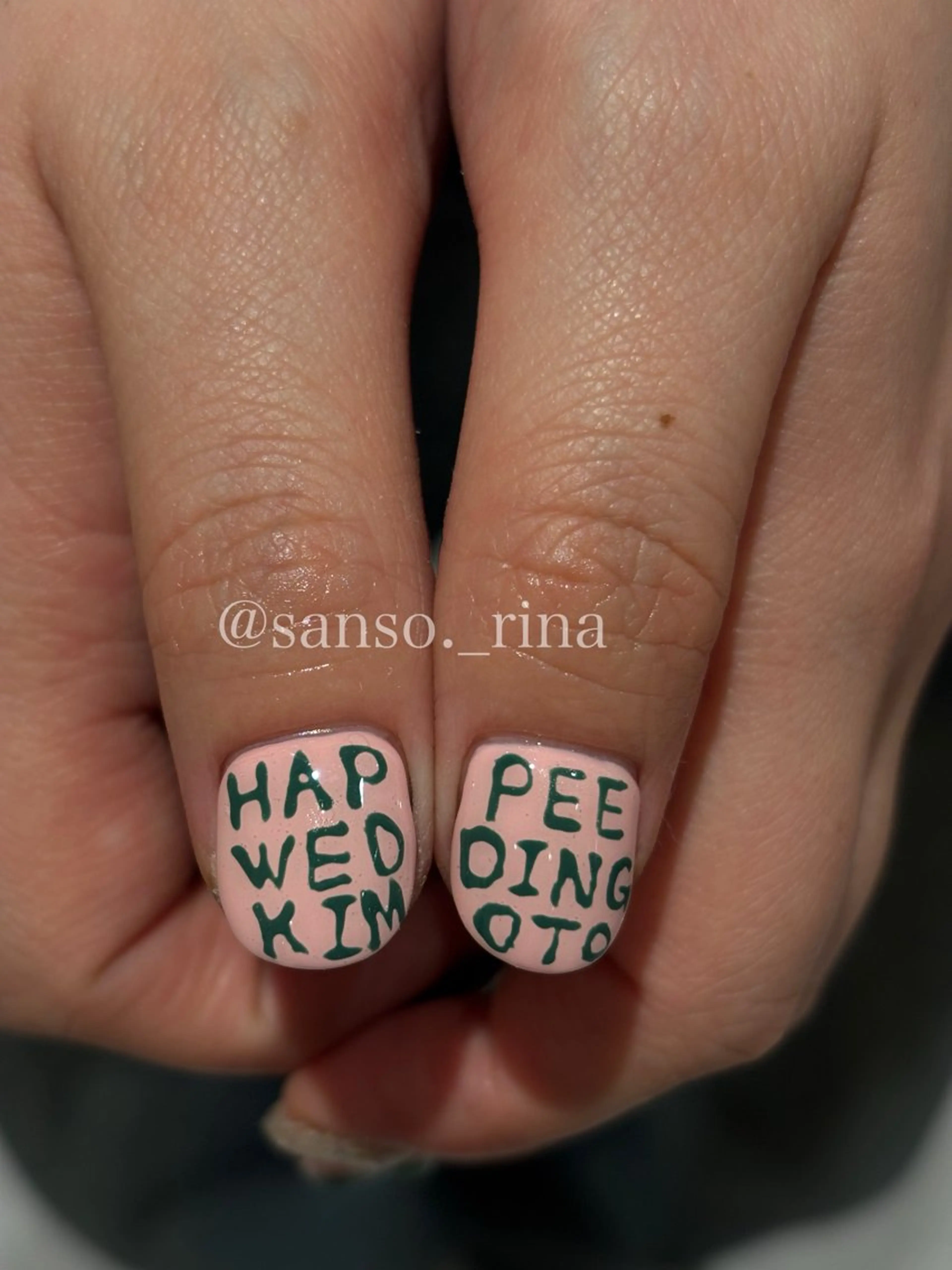 ネイル ハンドネイル フットネイル nuu  栄所属・早川 里奈のネイルデザイン