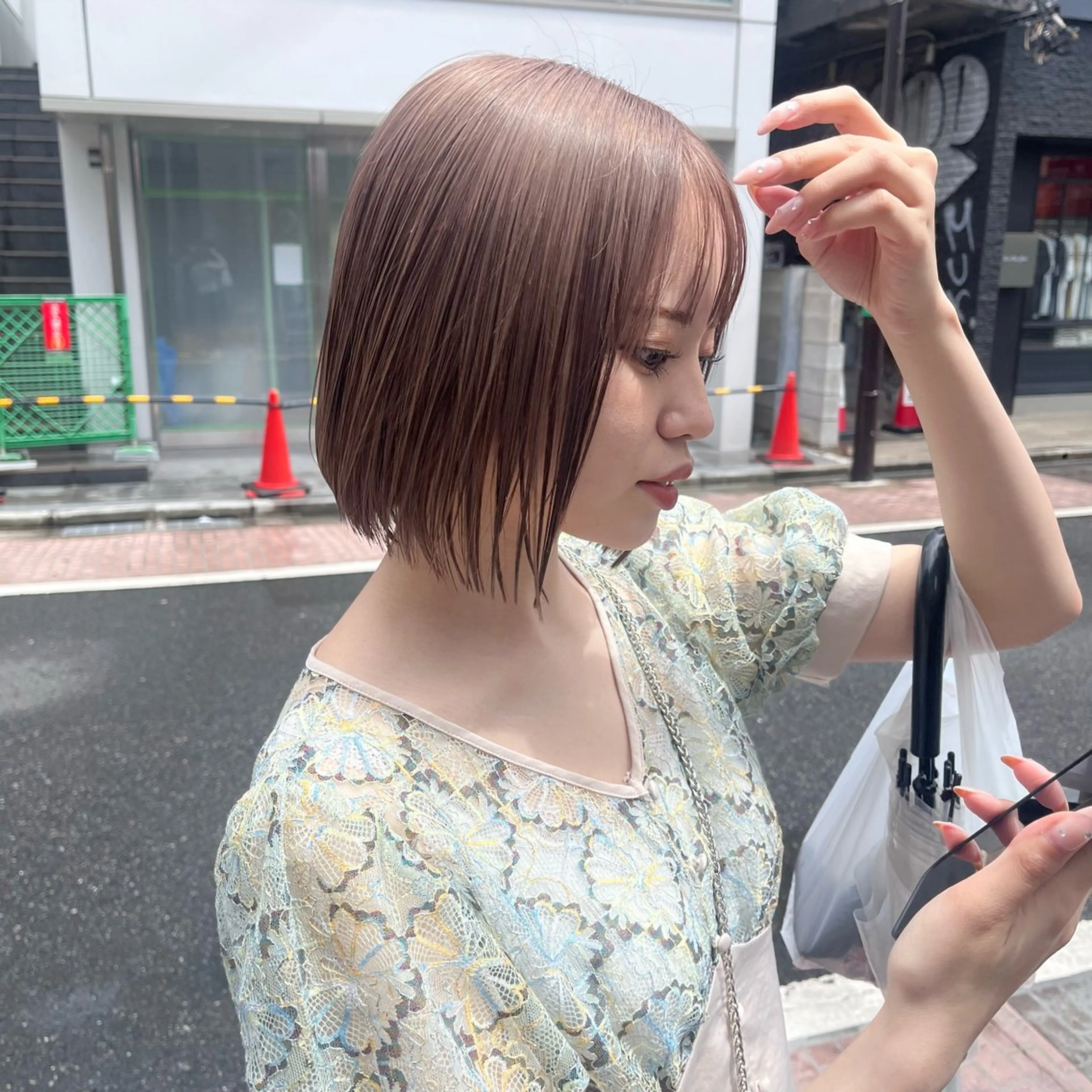 ショート カラー ボブ& 髪質改善FUMIYAのヘアスタイル