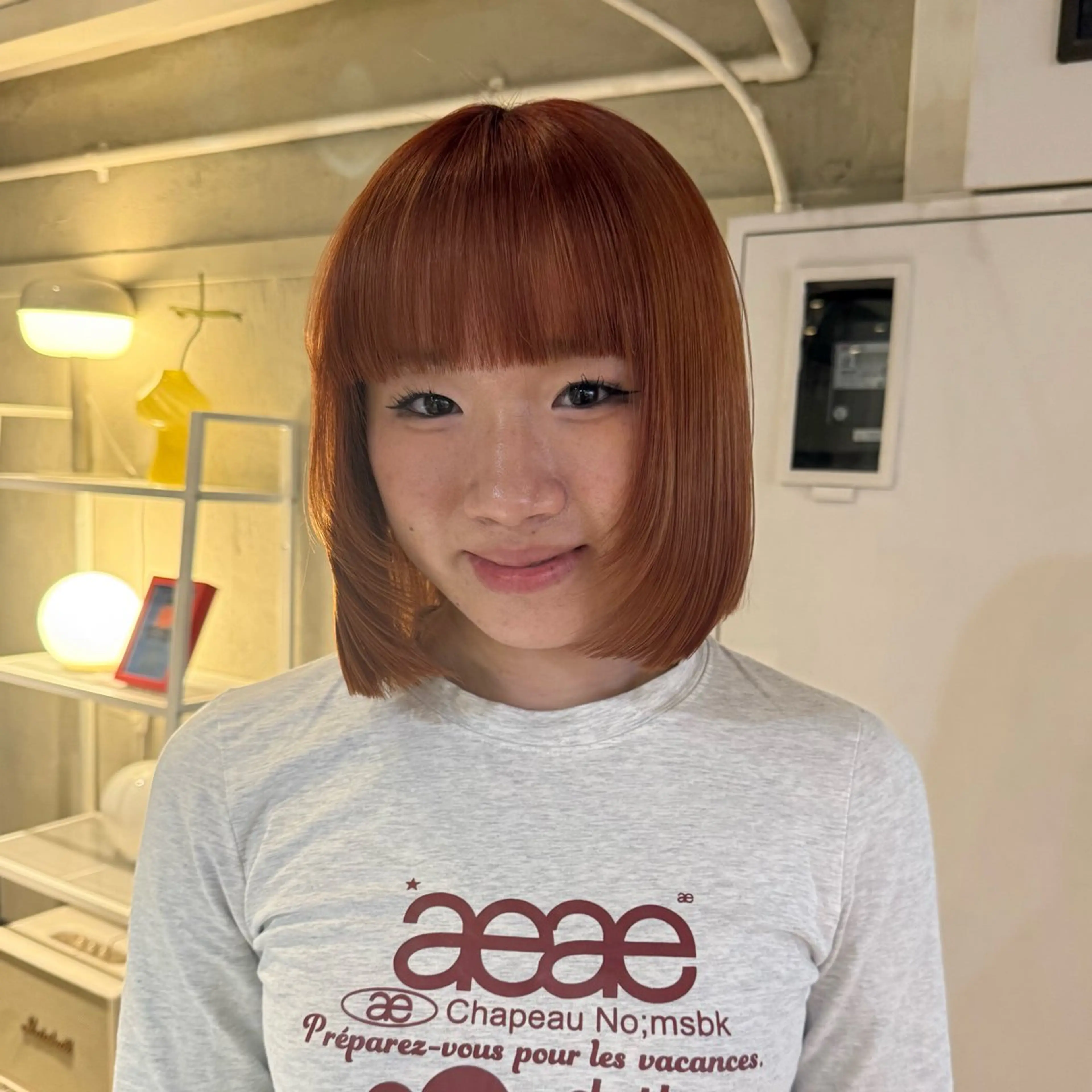 ショート カラー ヘアアレンジ ヘアカラー トリートメント ヘアセット 海外/ハイトーン🪽 ☯️ami☯️のヘアスタイル